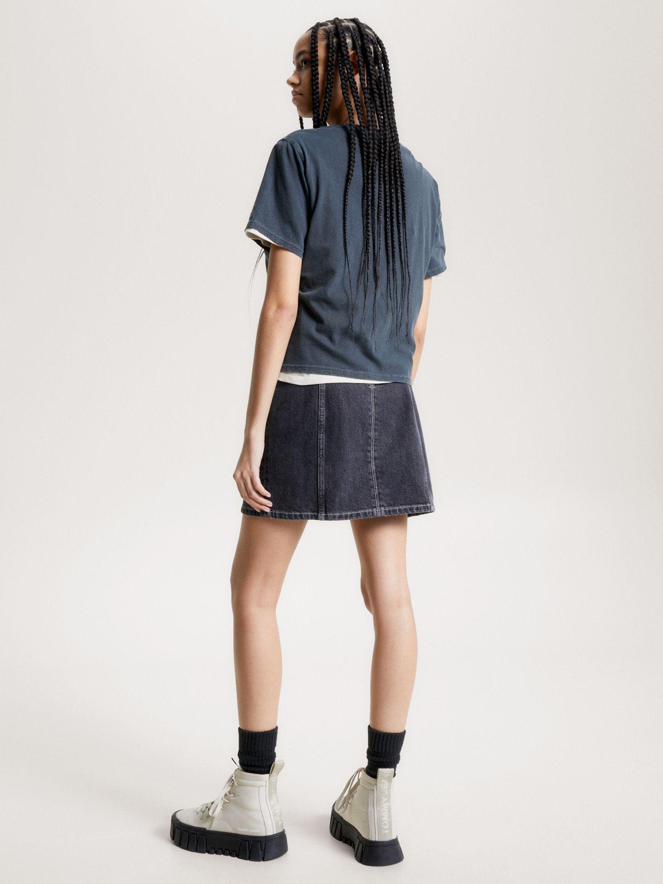 Polera Con Logo De Leopardo Negro Tommy Jeans-2