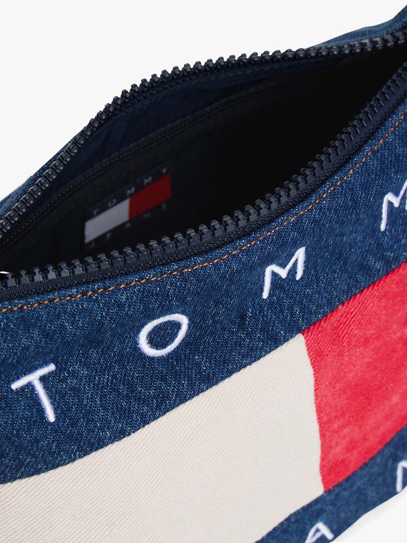 Cartera Archive Denim Con Logo Azul Tommy Jeans-3