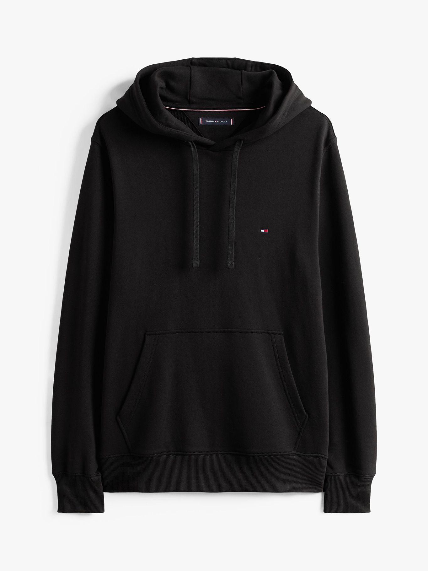 Polerón Hoodie Con Logo Bordado Negro Tommy Hilfiger-4