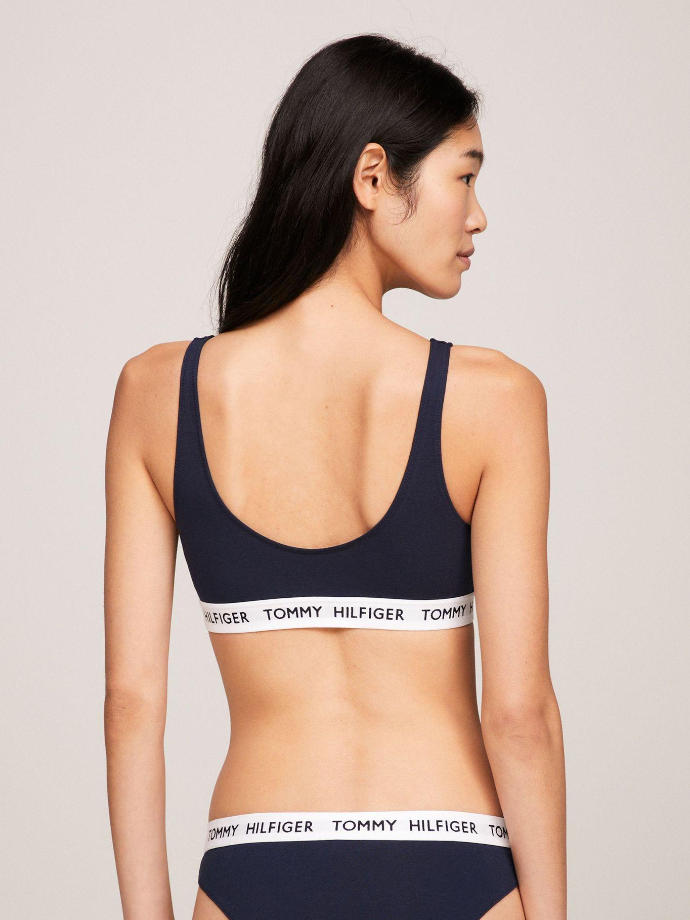 Bralette De Algodón Elástico Azul Tommy Hilfiger-2