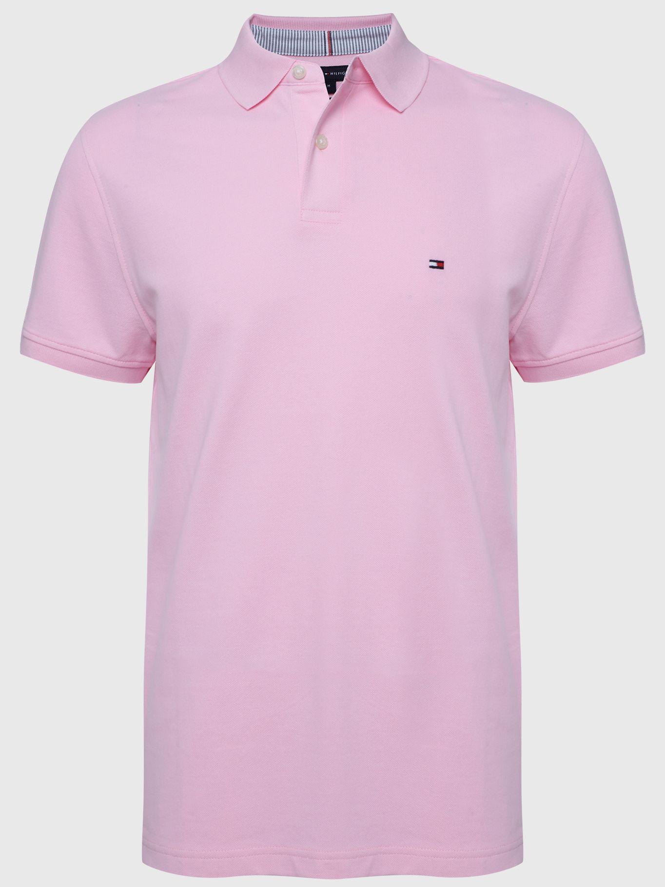 Polo Essential Regular Fit Rosado TOL Tommy Hilfiger-0