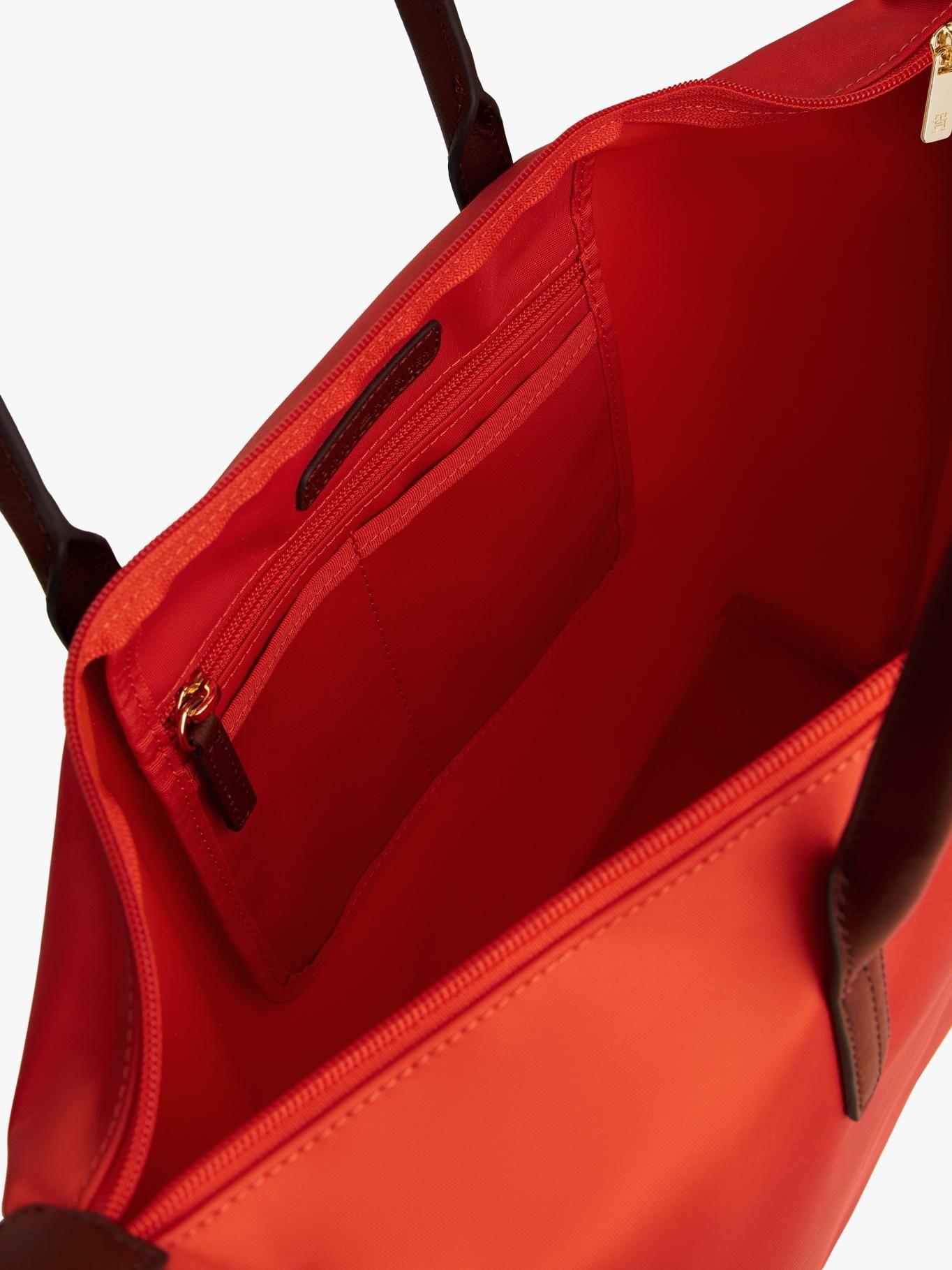 Tote Con Monograma Th Rojo Tommy Hilfiger-3