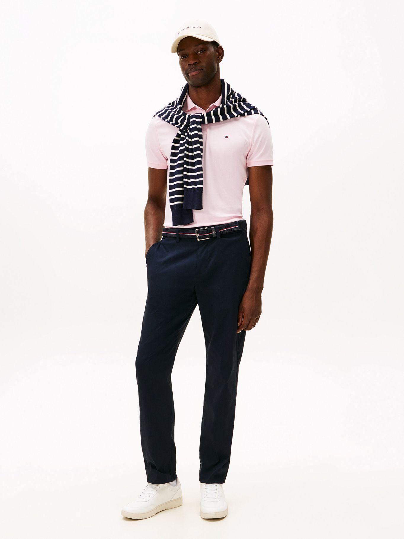 Polo Liquid Regular Fit Rosado TPB Tommy Hilfiger-1