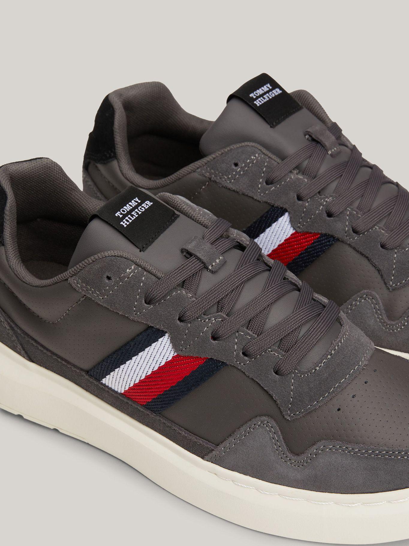 Zapatillas Cupsole Con Cinta Distintiva Gris Tommy Hilfiger-6