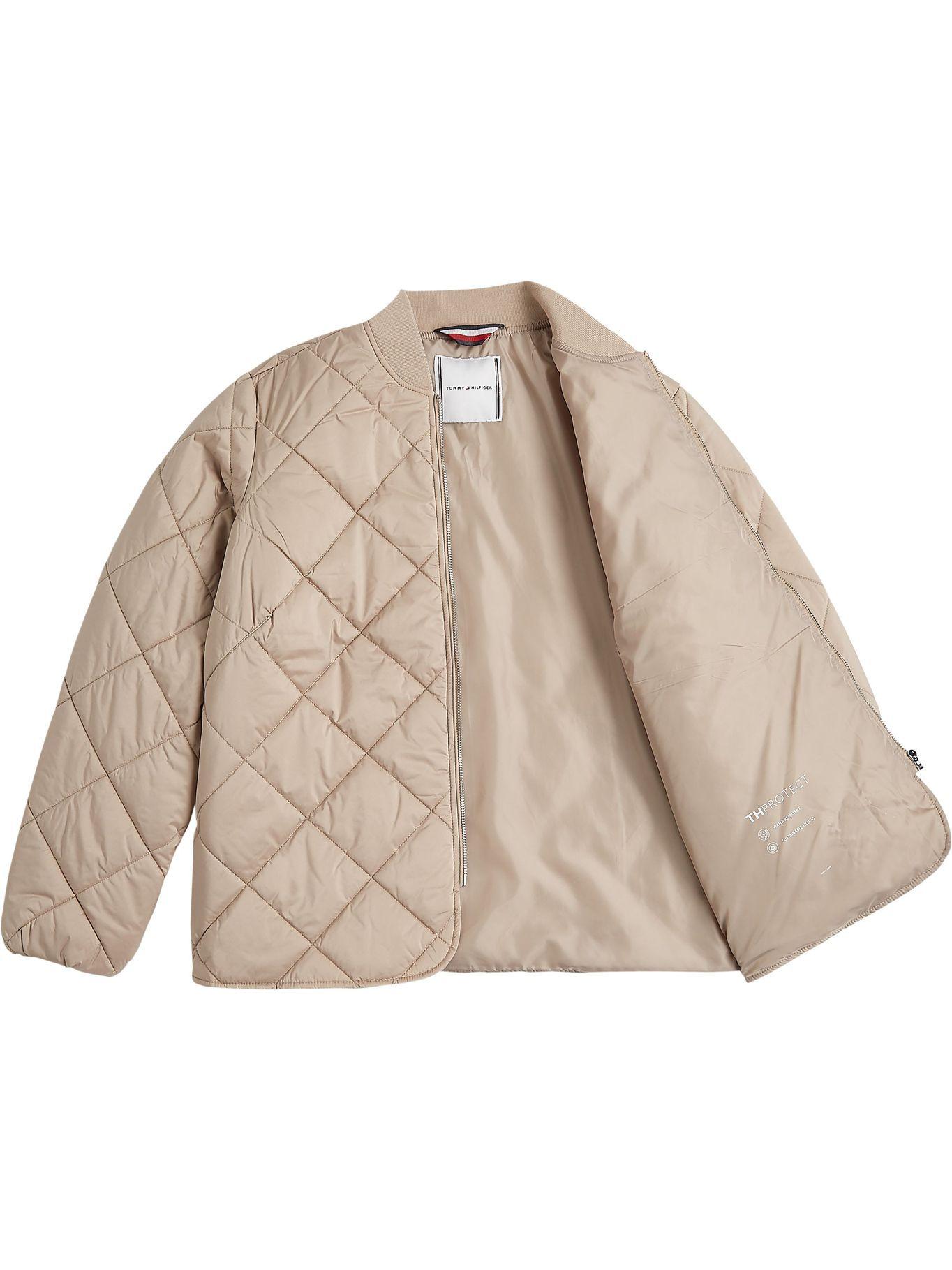Chaqueta Bomber Protect Acolchada Beige Tommy Hilfiger-2
