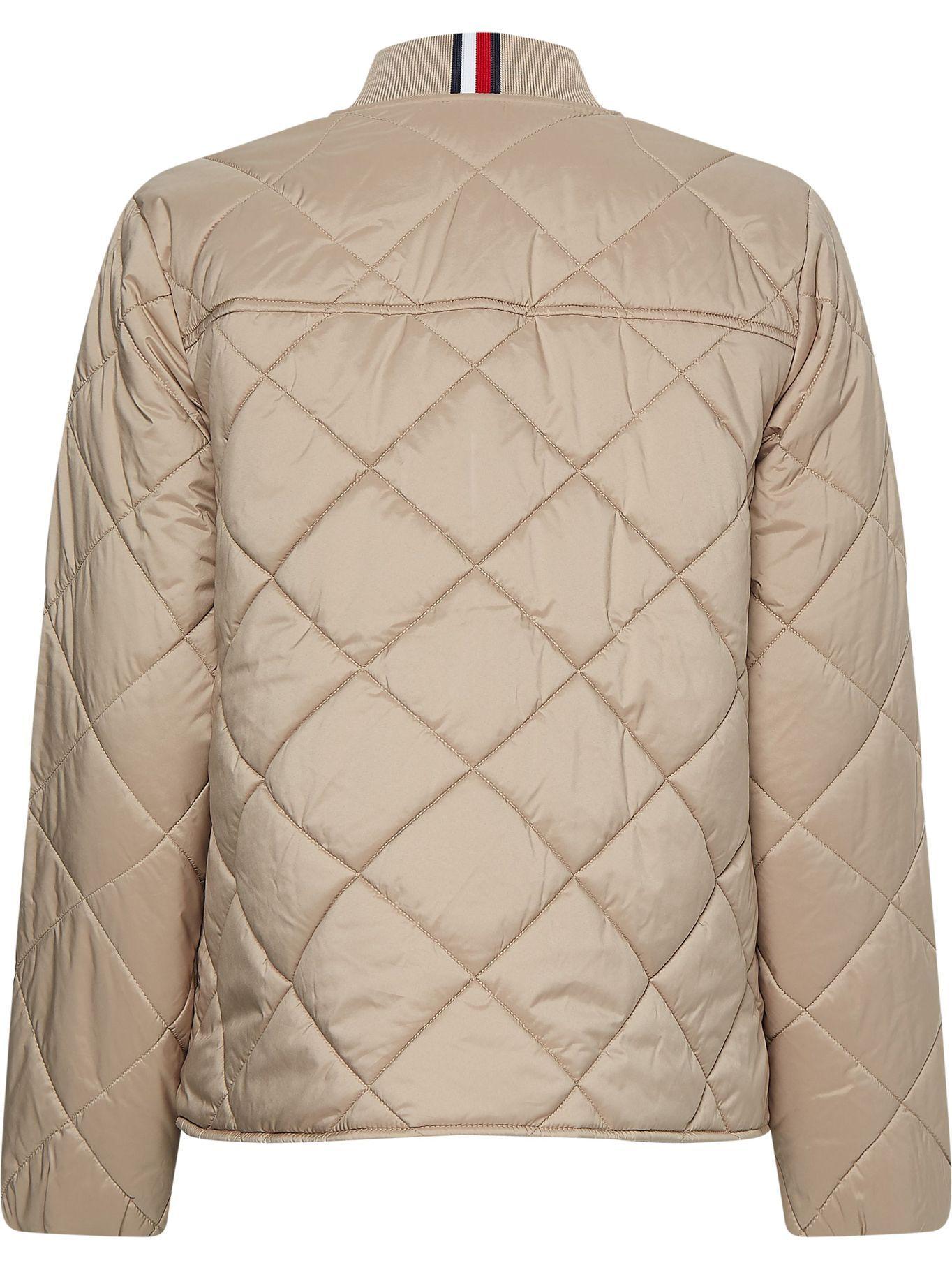 Chaqueta Bomber Protect Acolchada Beige Tommy Hilfiger-1