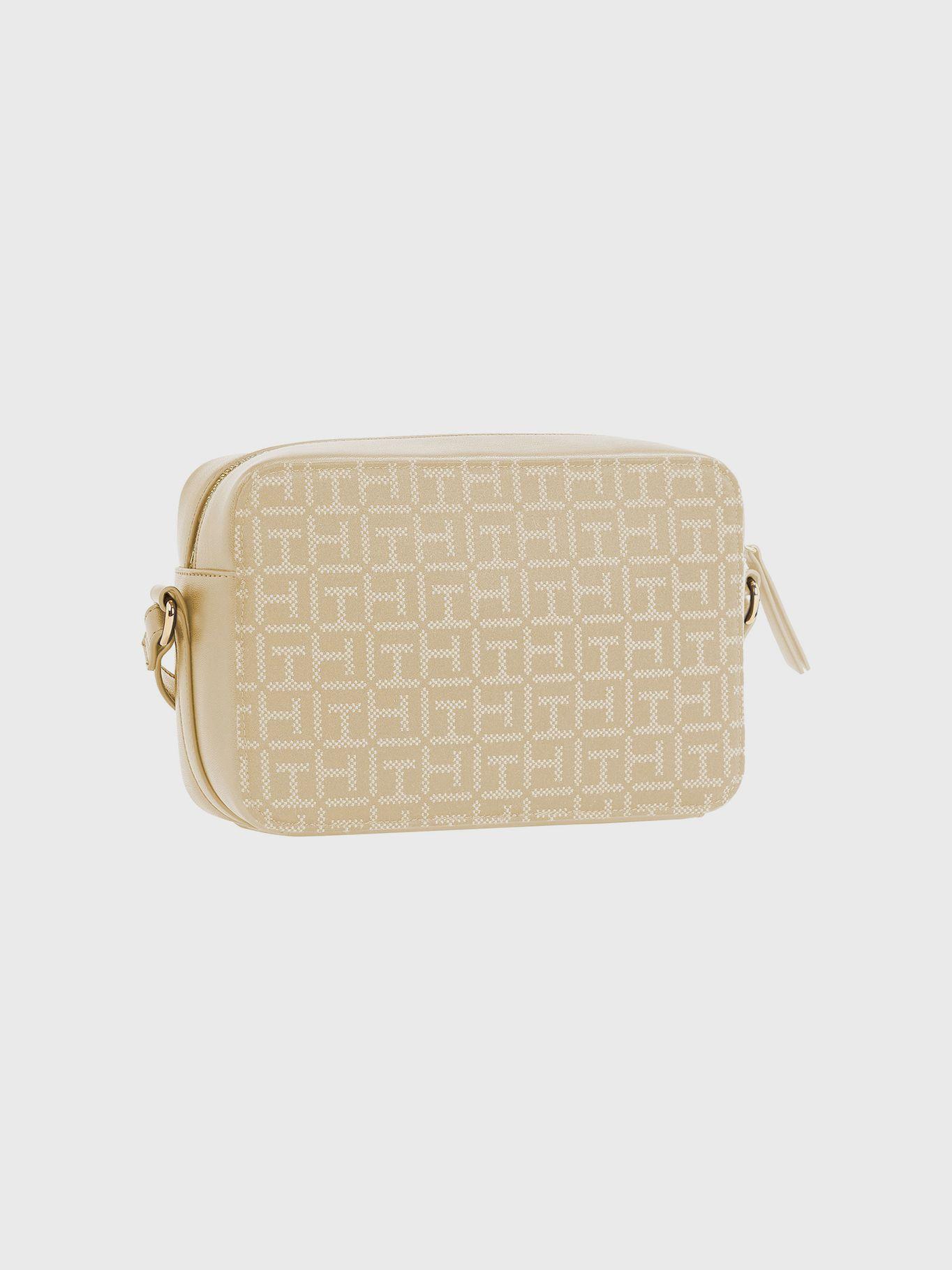Bandolera Crossover Jacquard Beige Tommy Hilfiger-1