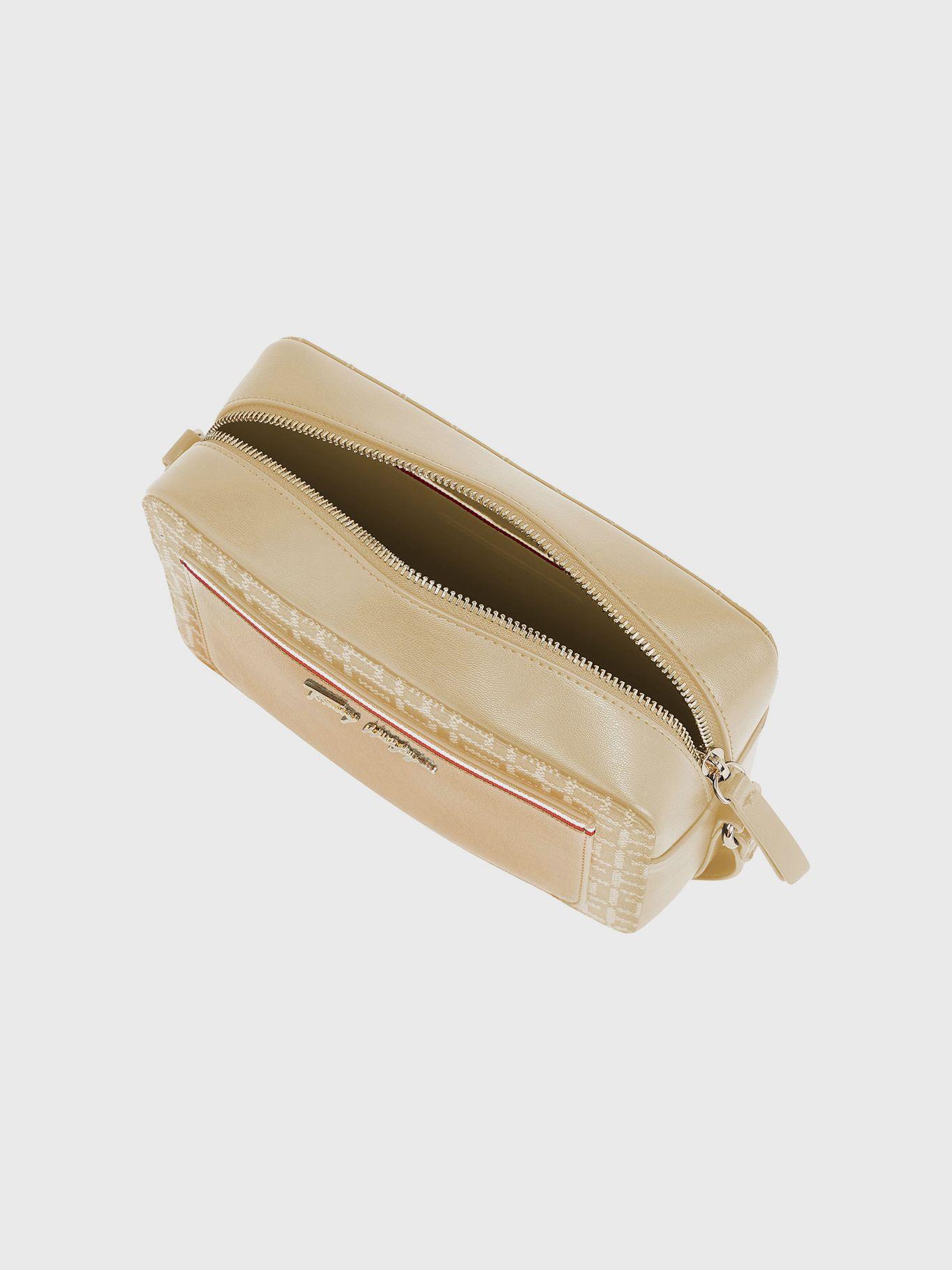 Bandolera Crossover Jacquard Beige Tommy Hilfiger-2
