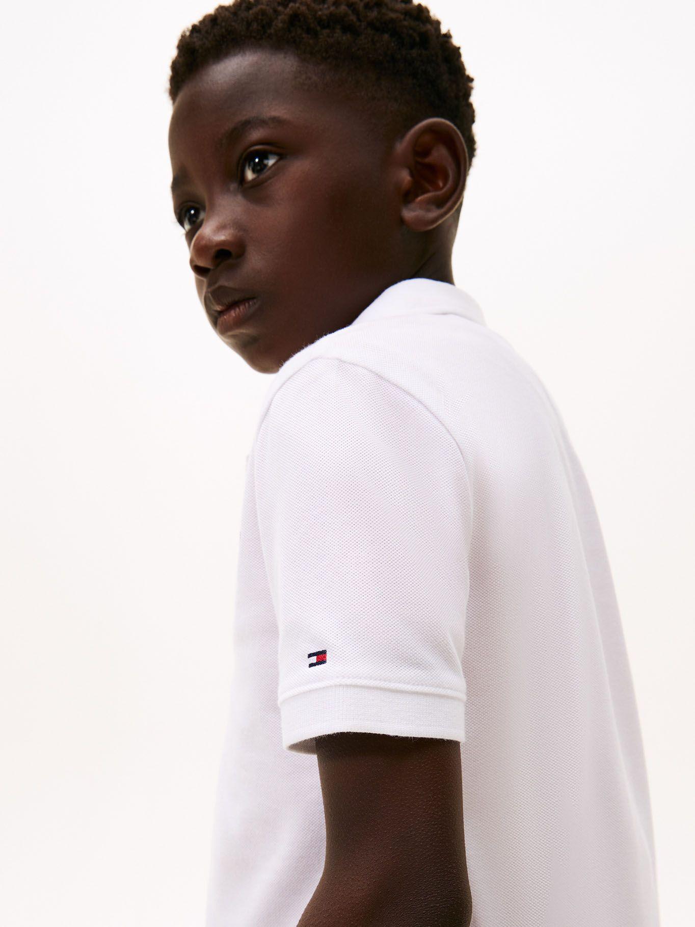 Polo Varsity Gráfico- Niño Blanco Tommy Hilfiger-3