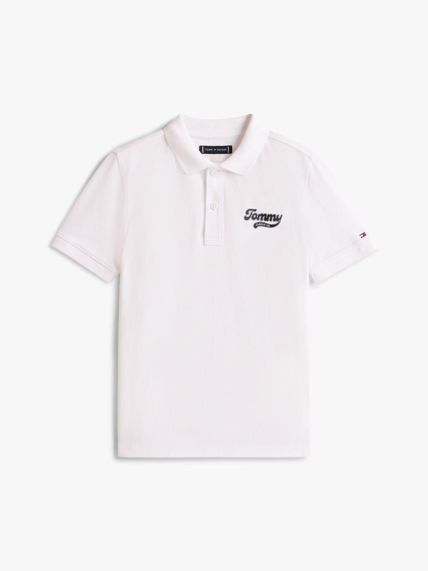 Polo Varsity Gráfico- Niño Blanco Tommy Hilfiger-4