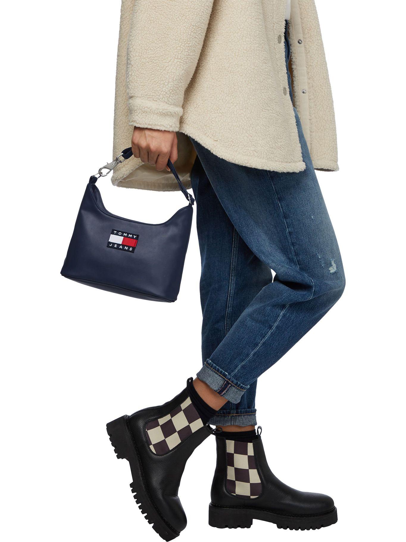 Cartera Heritage Con Logo Azul Tommy Jeans-3