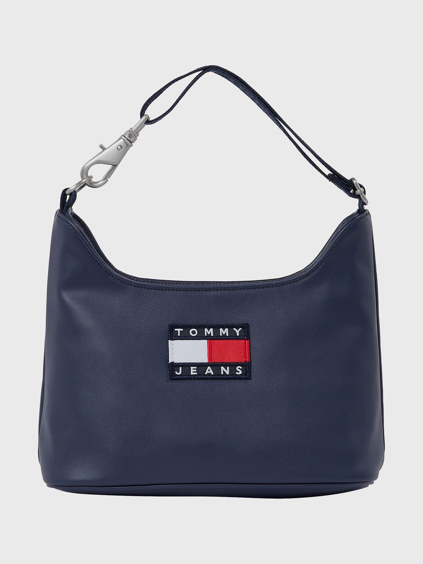 Cartera Heritage Con Logo Azul Tommy Jeans-0