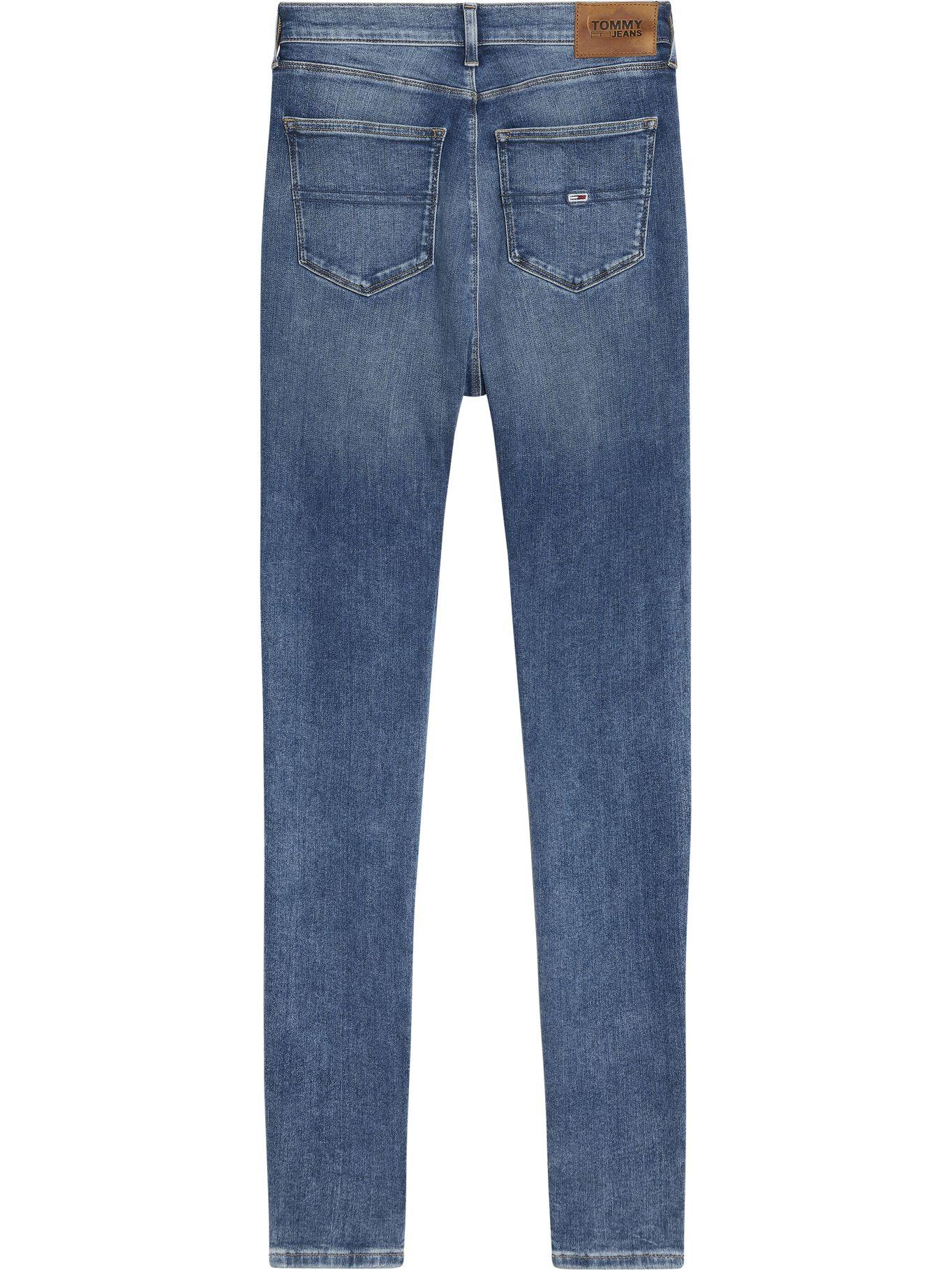 Jeans Skinny Talle Alto Azul Tommy Jeans MY2-1