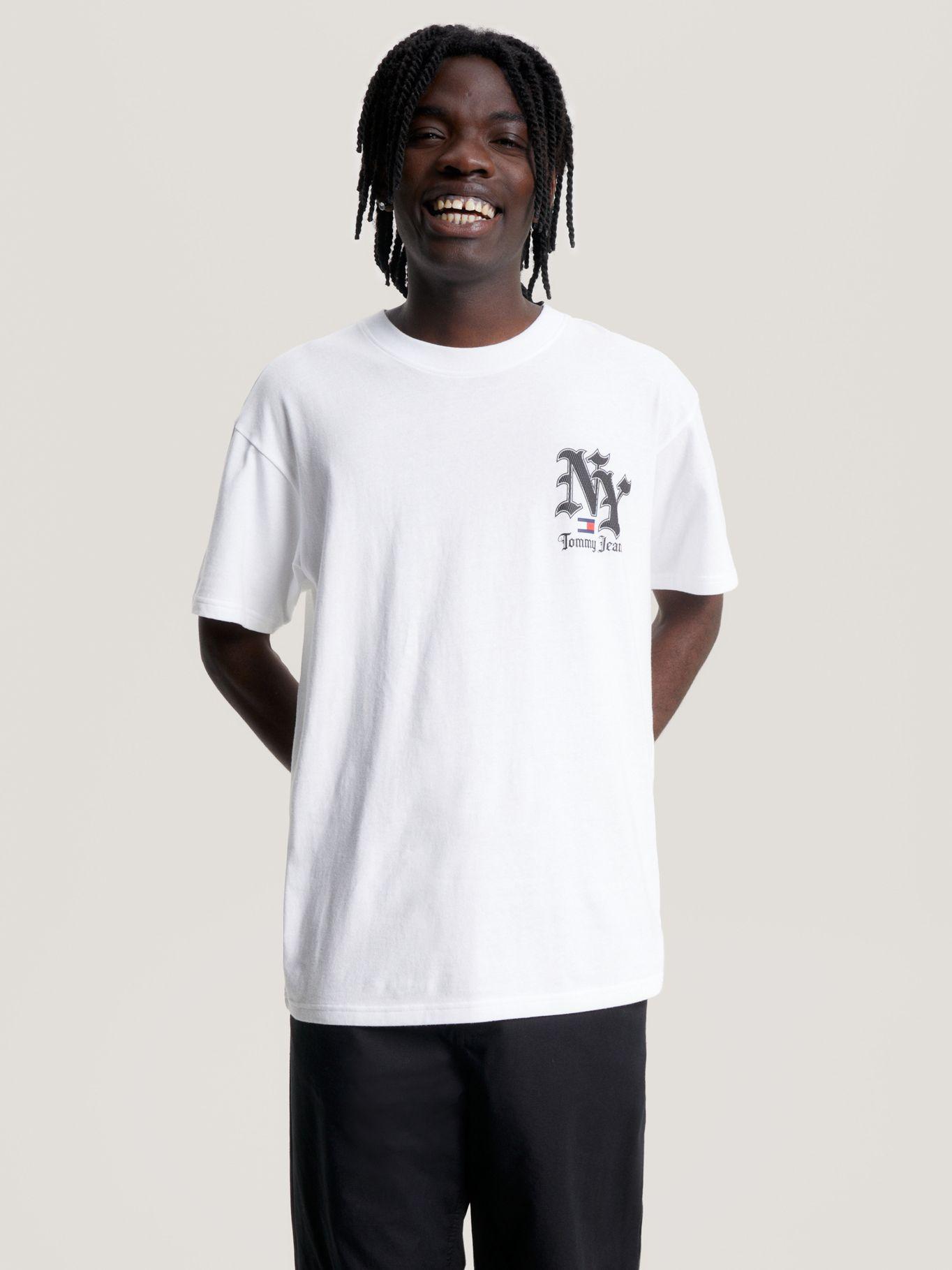 Polera Ny Grunge Sport Logo Blanco Tommy Jeans-0