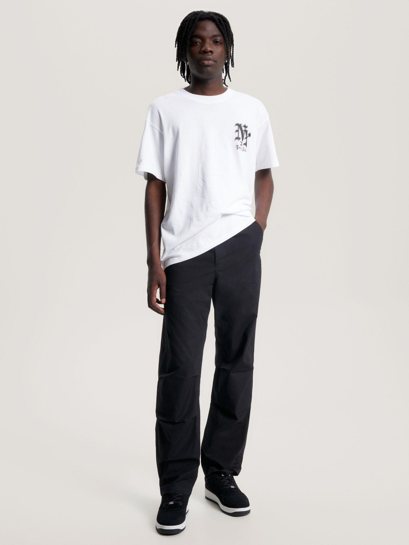 Polera Ny Grunge Sport Logo Blanco Tommy Jeans-1