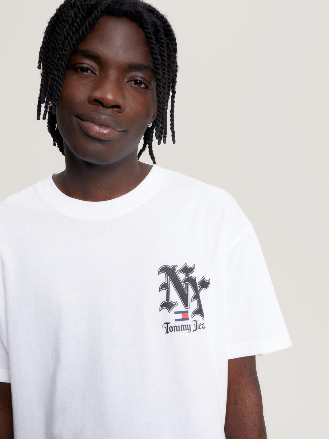 Polera Ny Grunge Sport Logo Blanco Tommy Jeans-3