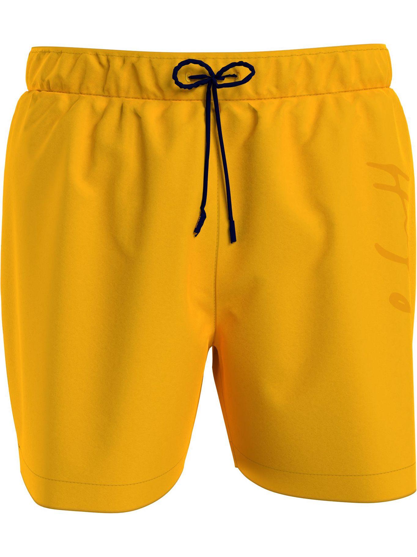 Traje De Baño Signature Medium Amarillo Tommy Hilfiger-0