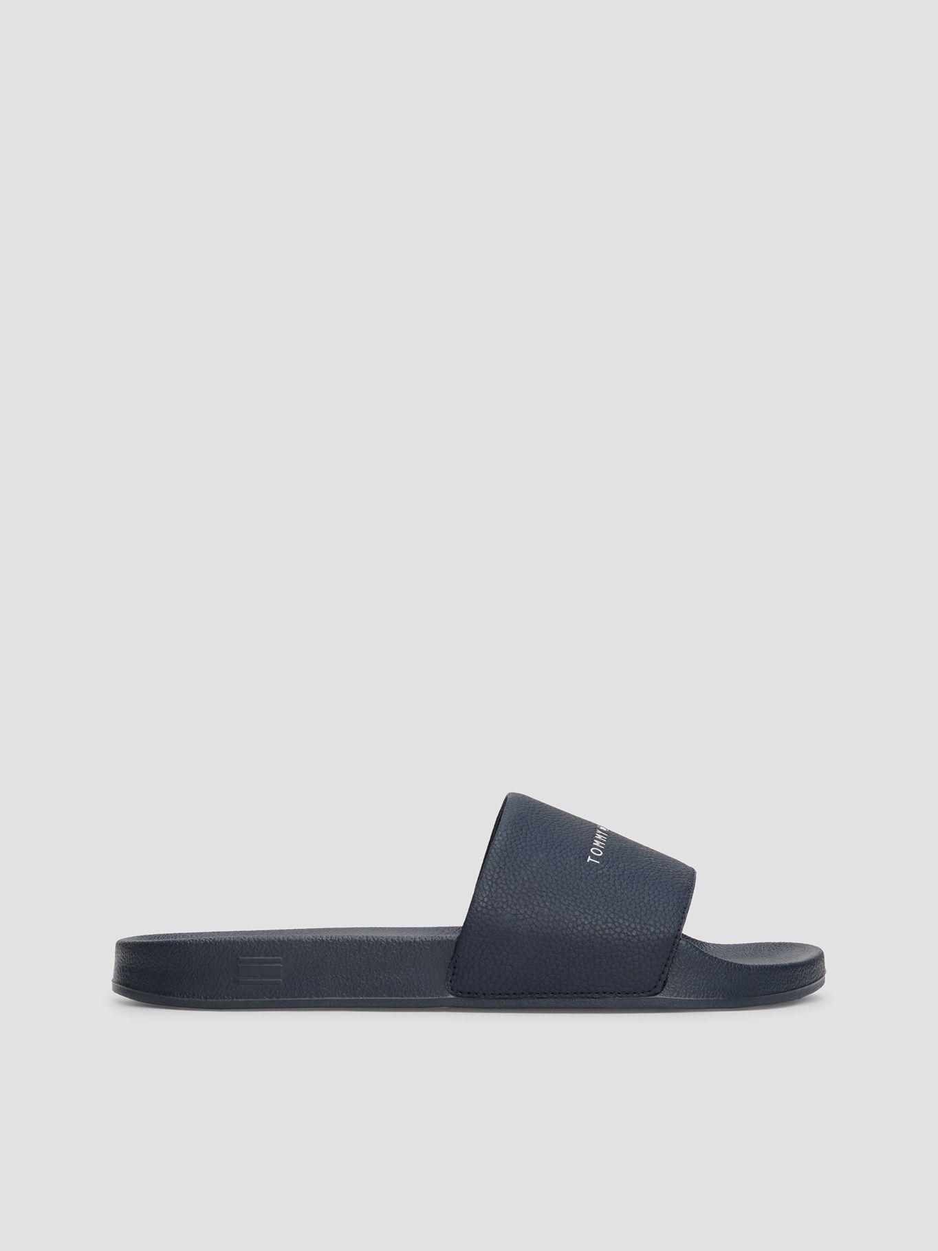 Sandalias Con Logo Azul Tommy Hilfiger-4