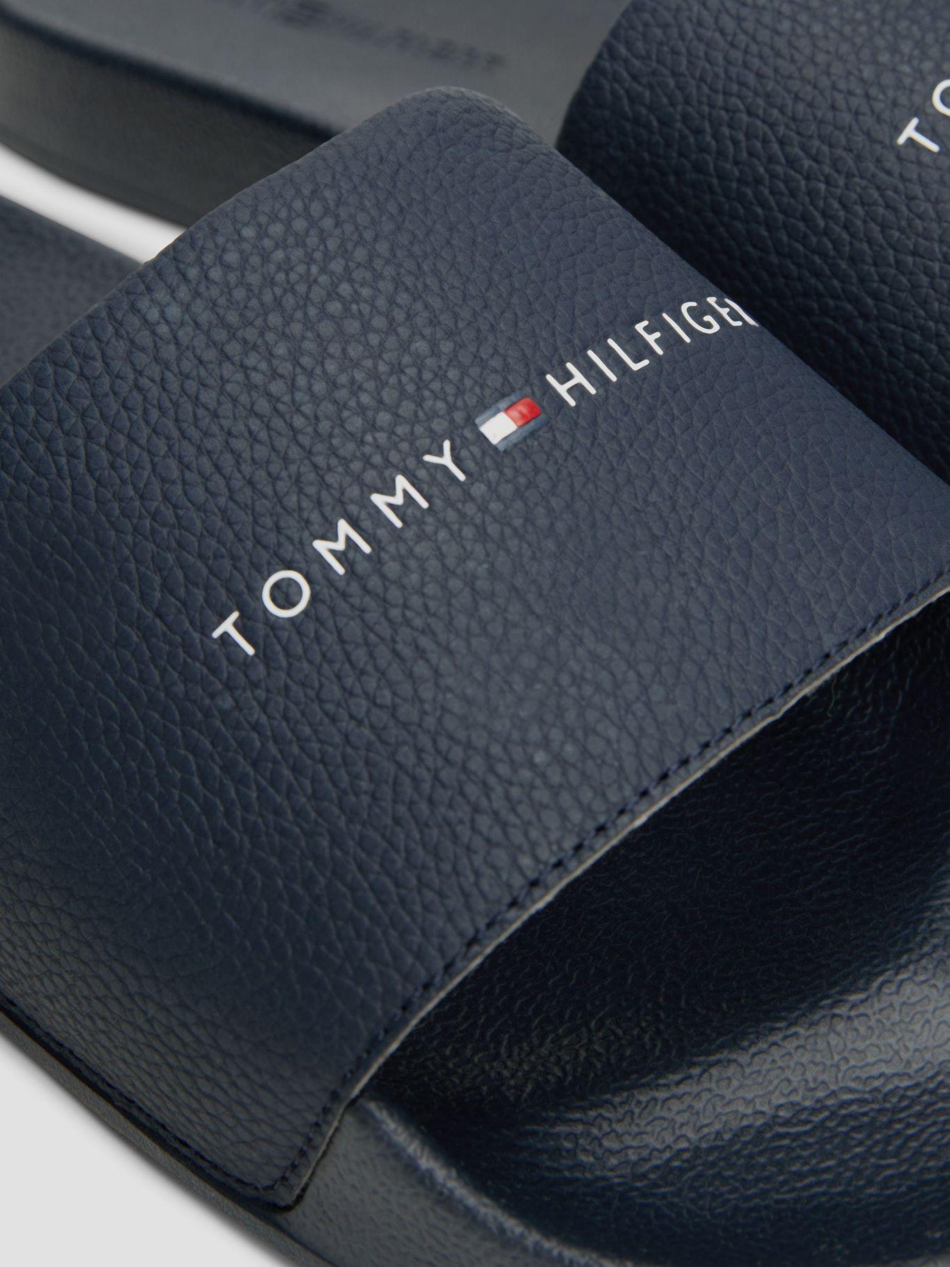 Sandalias Con Logo Azul Tommy Hilfiger-6