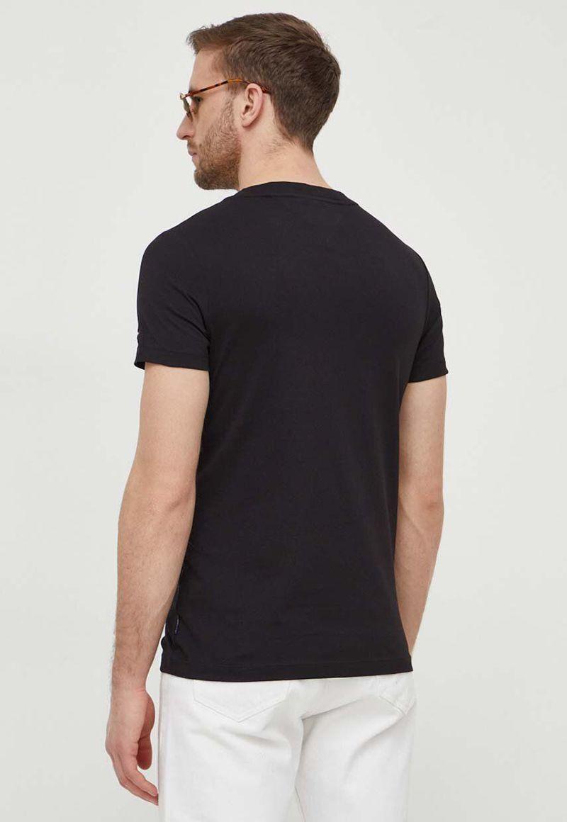Polera Con Logo Redondo Negro Tommy Hilfiger-2