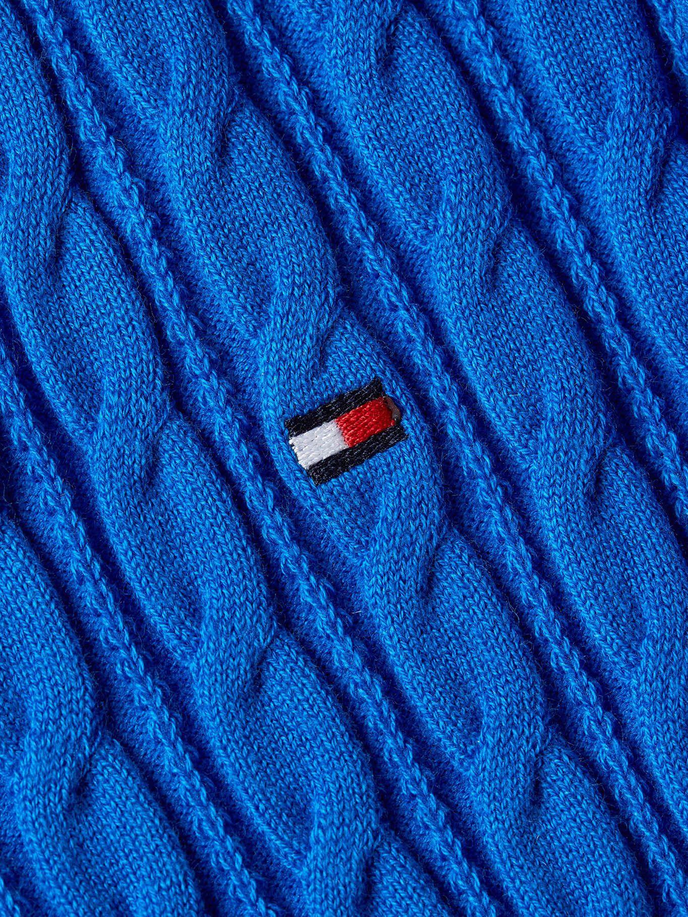 Sweater Tejido Cable V-Neck Azul Tommy Hilfiger-2