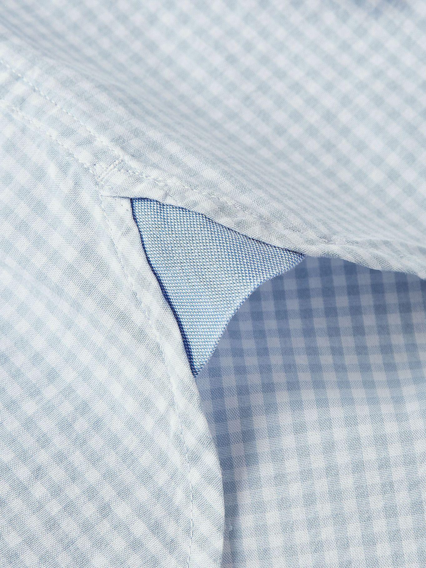 Camisa A Cuadros Celeste Tommy Hilfiger M2-2