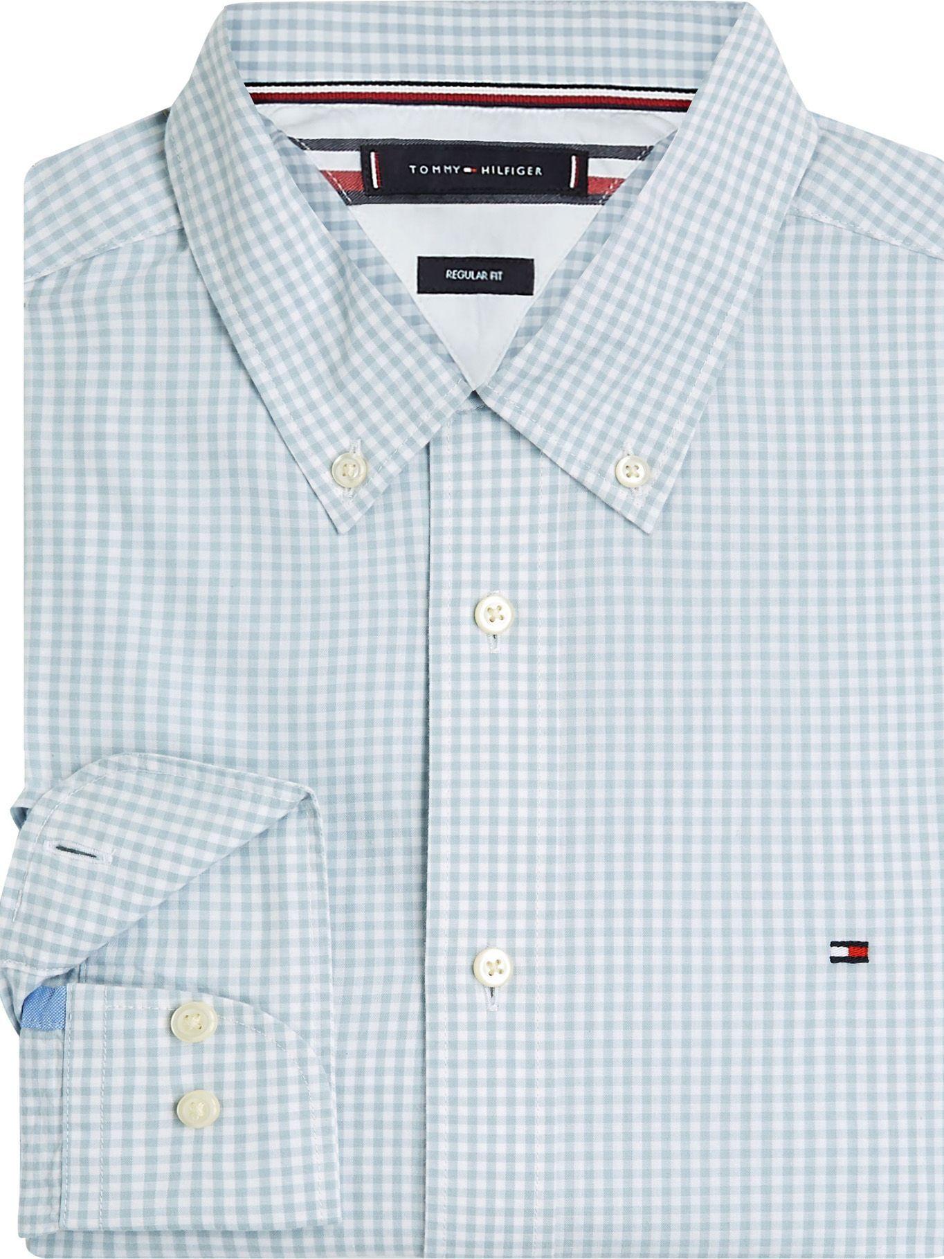 Camisa A Cuadros Celeste Tommy Hilfiger M2-3
