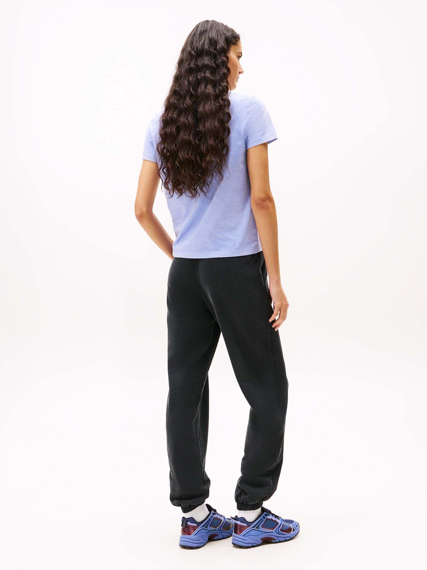 Polera Regular Fit Logo Varsity Lila Tommy Jeans-2