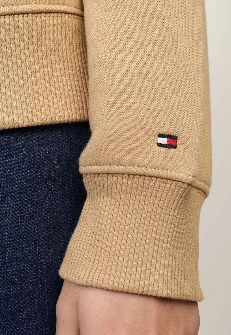 Polerón Modern Con Logo Beige Tommy Hilfiger-4