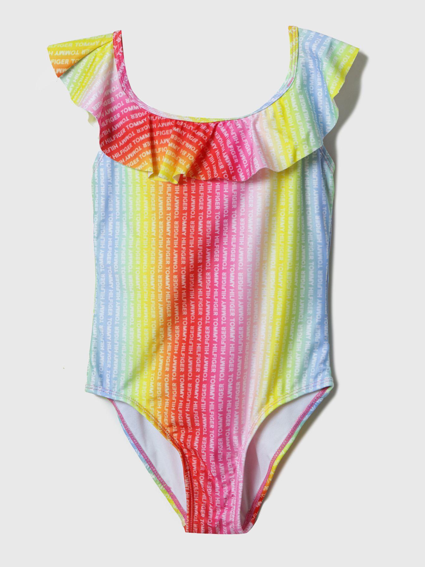 Traje De Baño Con Estampado Amarillo Tommy Hilfiger-0