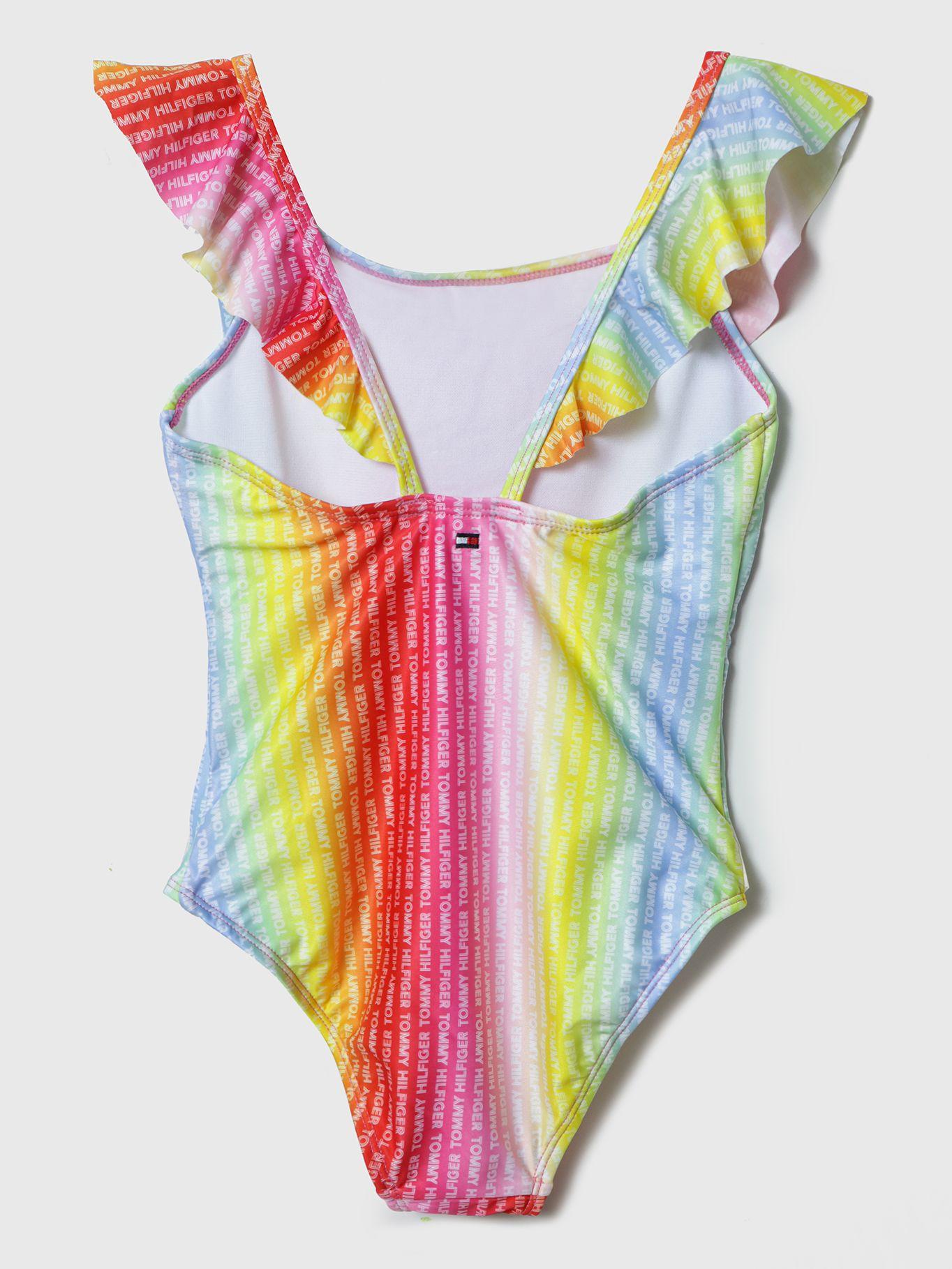 Traje De Baño Con Estampado Amarillo Tommy Hilfiger-1