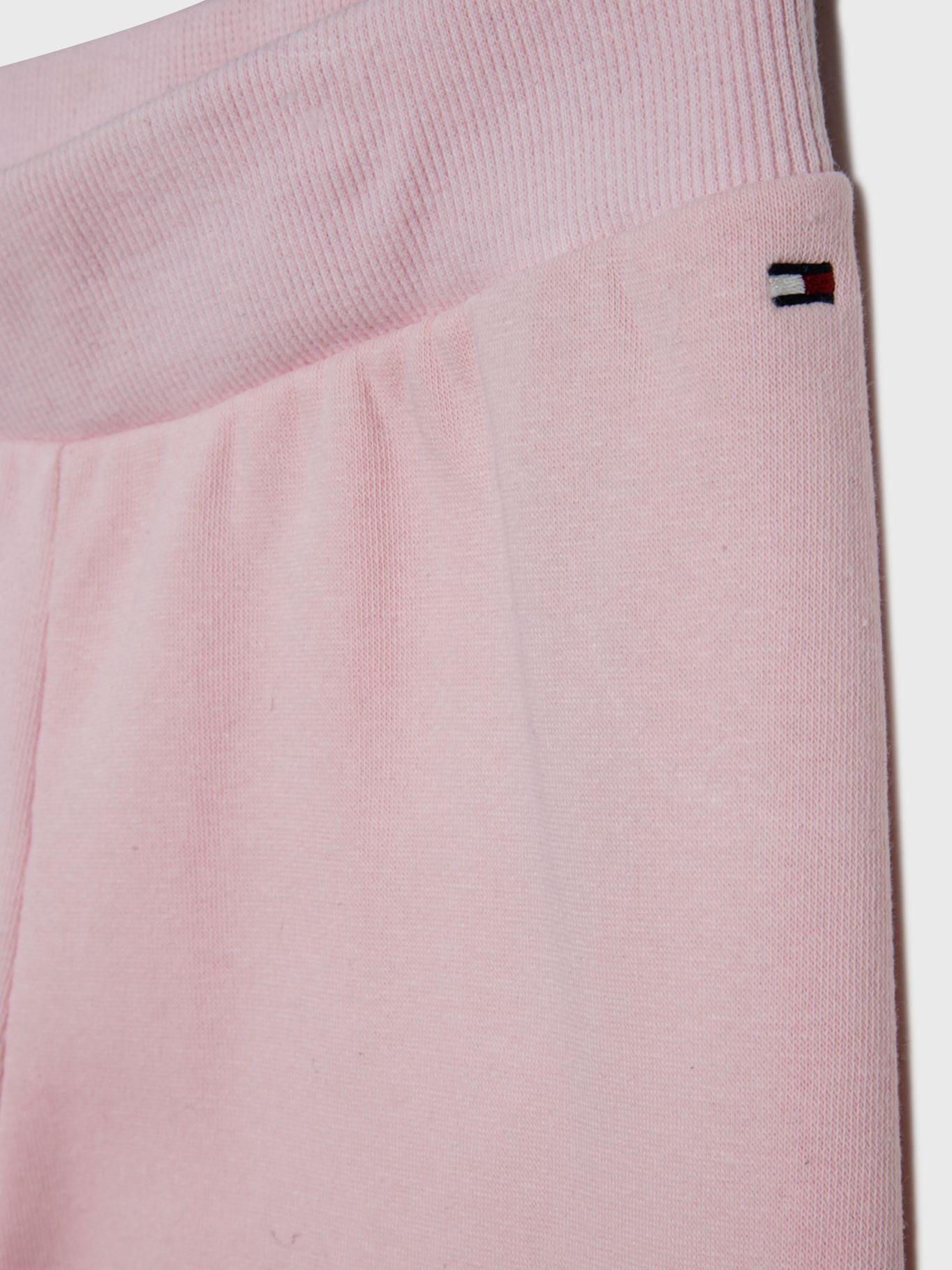 JOGGER LOGO Y BAJOS ELASTICOS ROSADO TOMMY HILFIGER-2