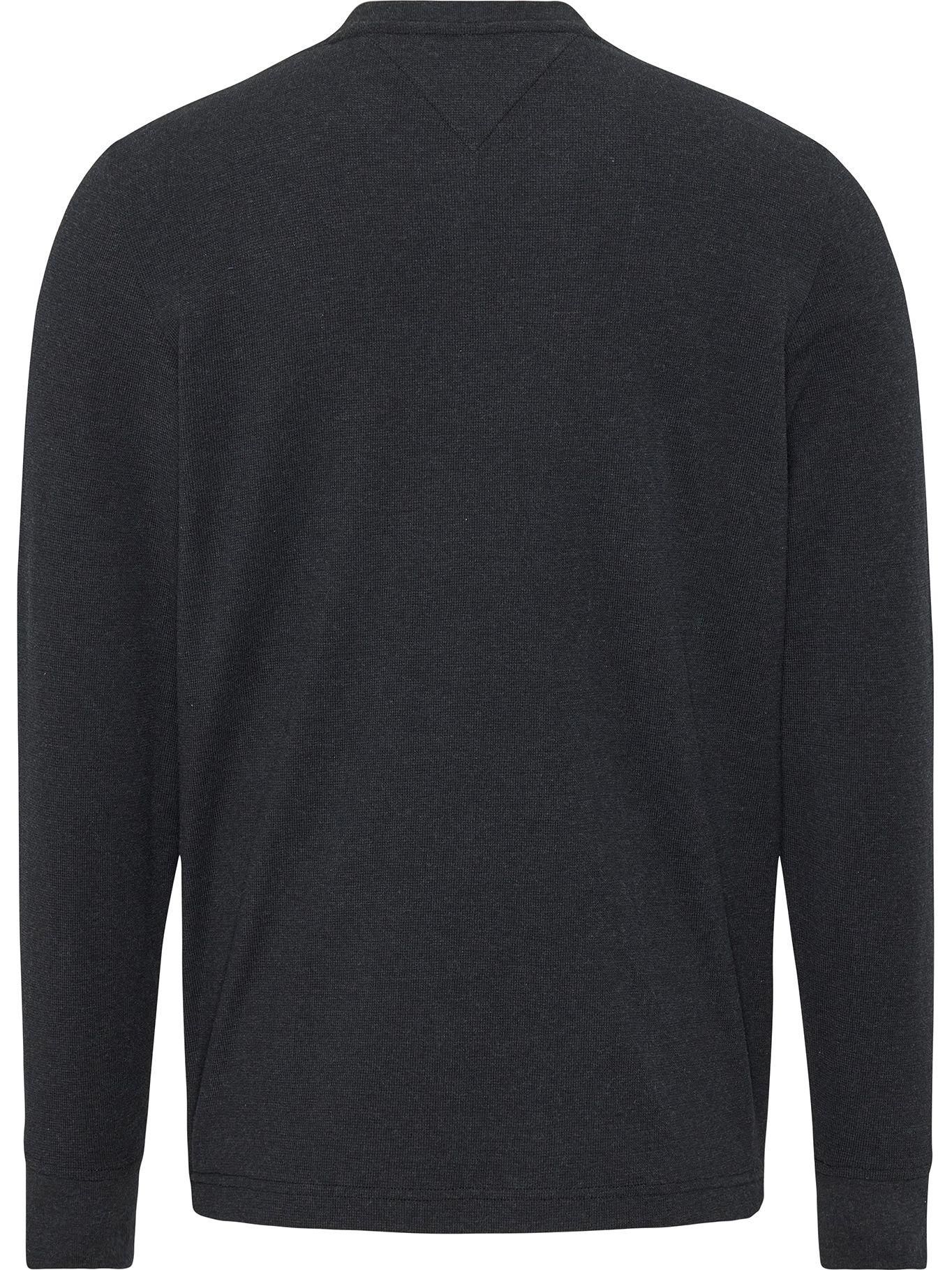 Polera Classic Jaspe Con Logo Negro Tommy Hilfiger-1