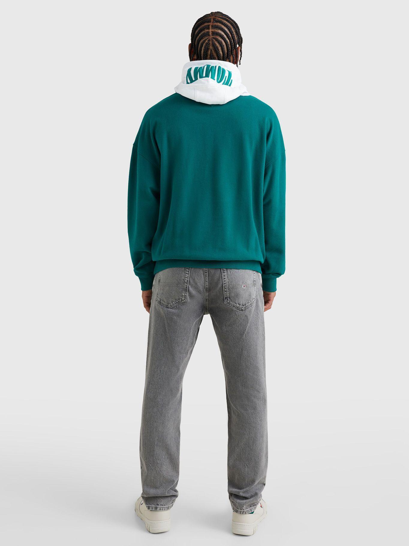 Polerón Hoodie Relaxed Block Mix Verde Tommy Hilfiger-2