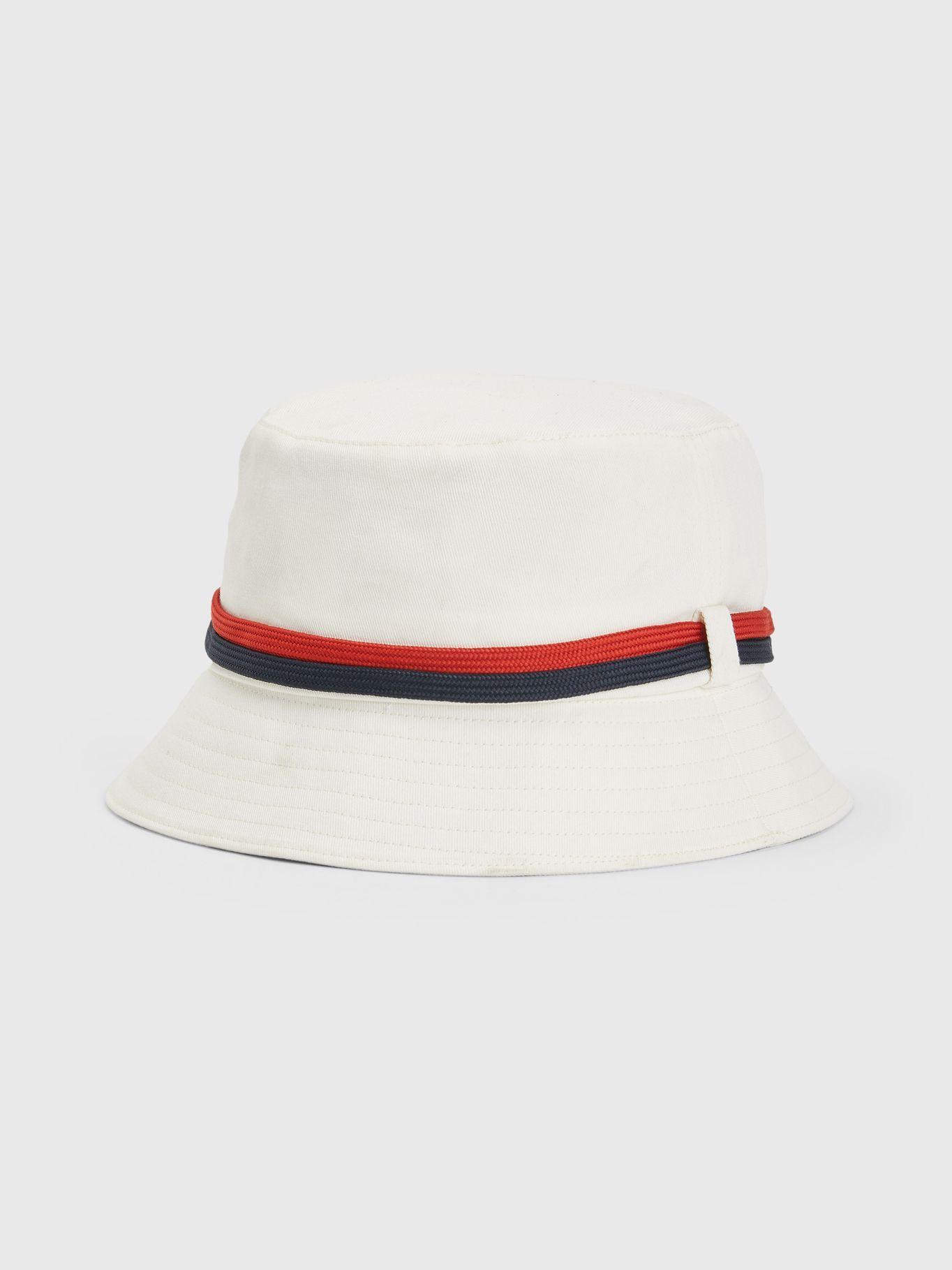 Gorro Bucket Established Blanco Tommy Hilfiger JN2-1