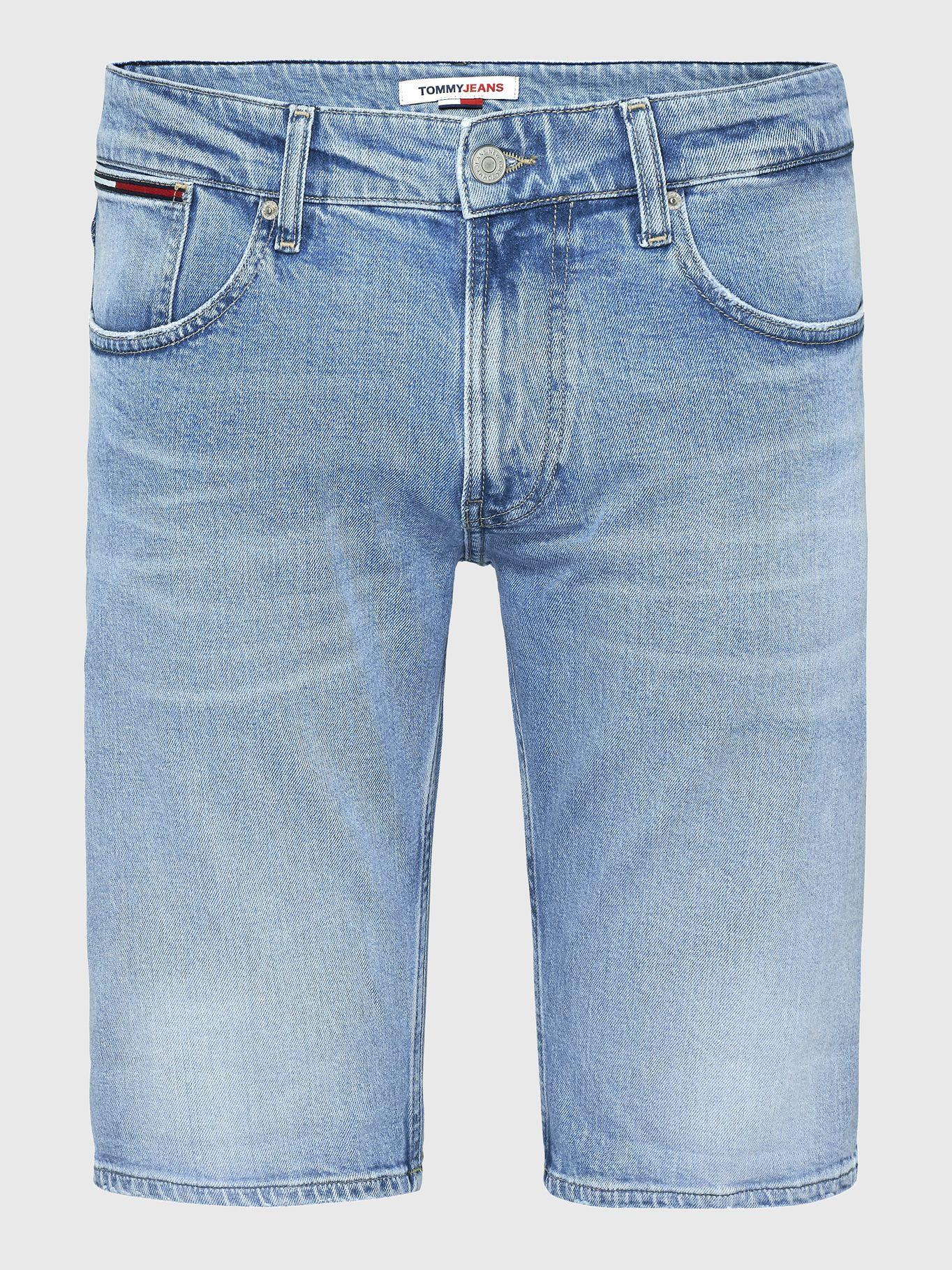 Shorts Denin Desteñido Celeste Tommy Jeans JN2-4