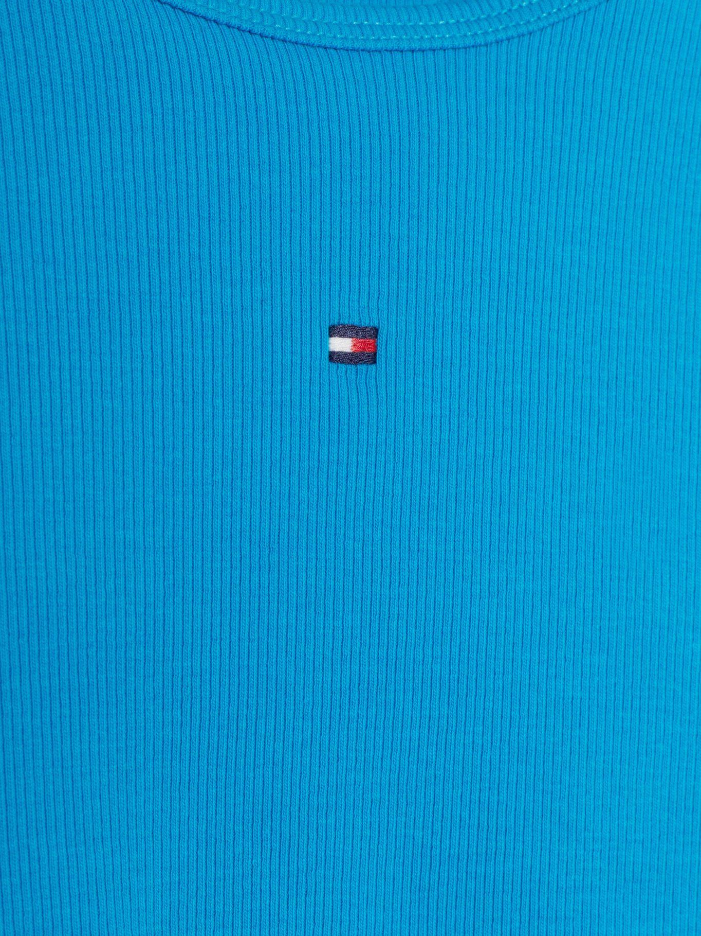 Polera Essential Slim Fit Celeste Tommy Hilfiger-2