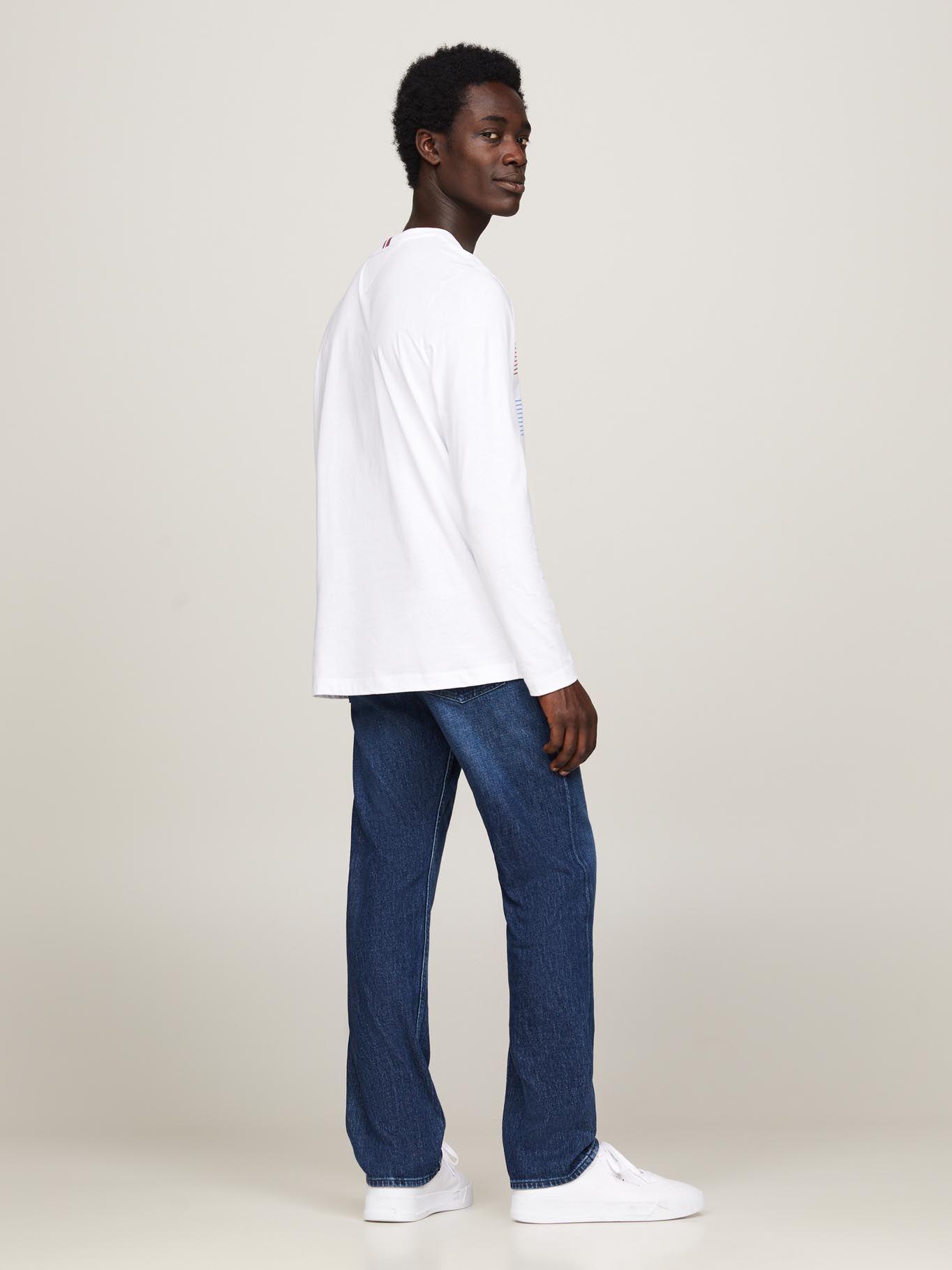 Polera Logo Chest 1985 Blanco Tommy Hilfiger-2