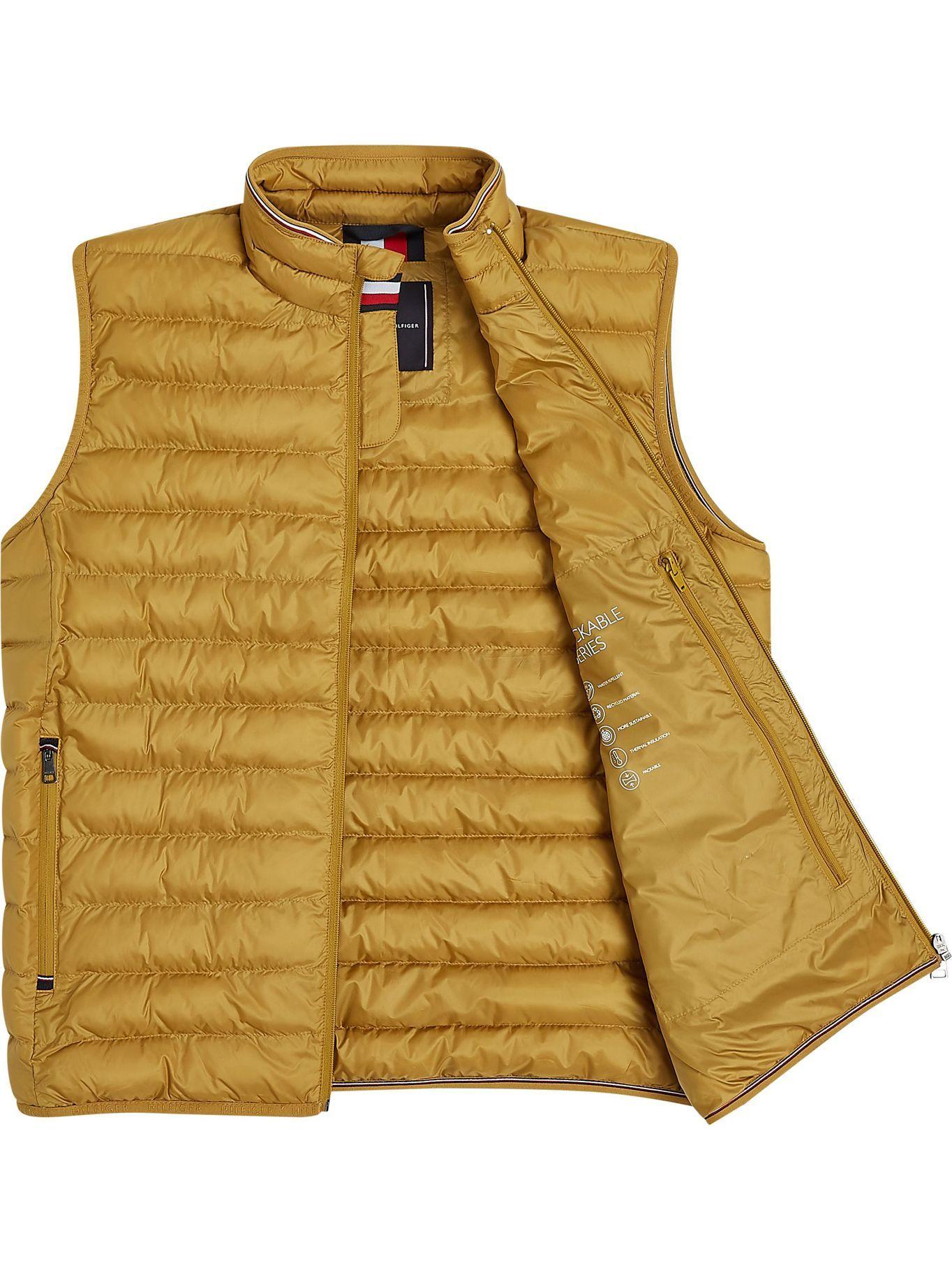 Chaqueta Packable Vest Circular Amarillo Tommy Hilfiger-2