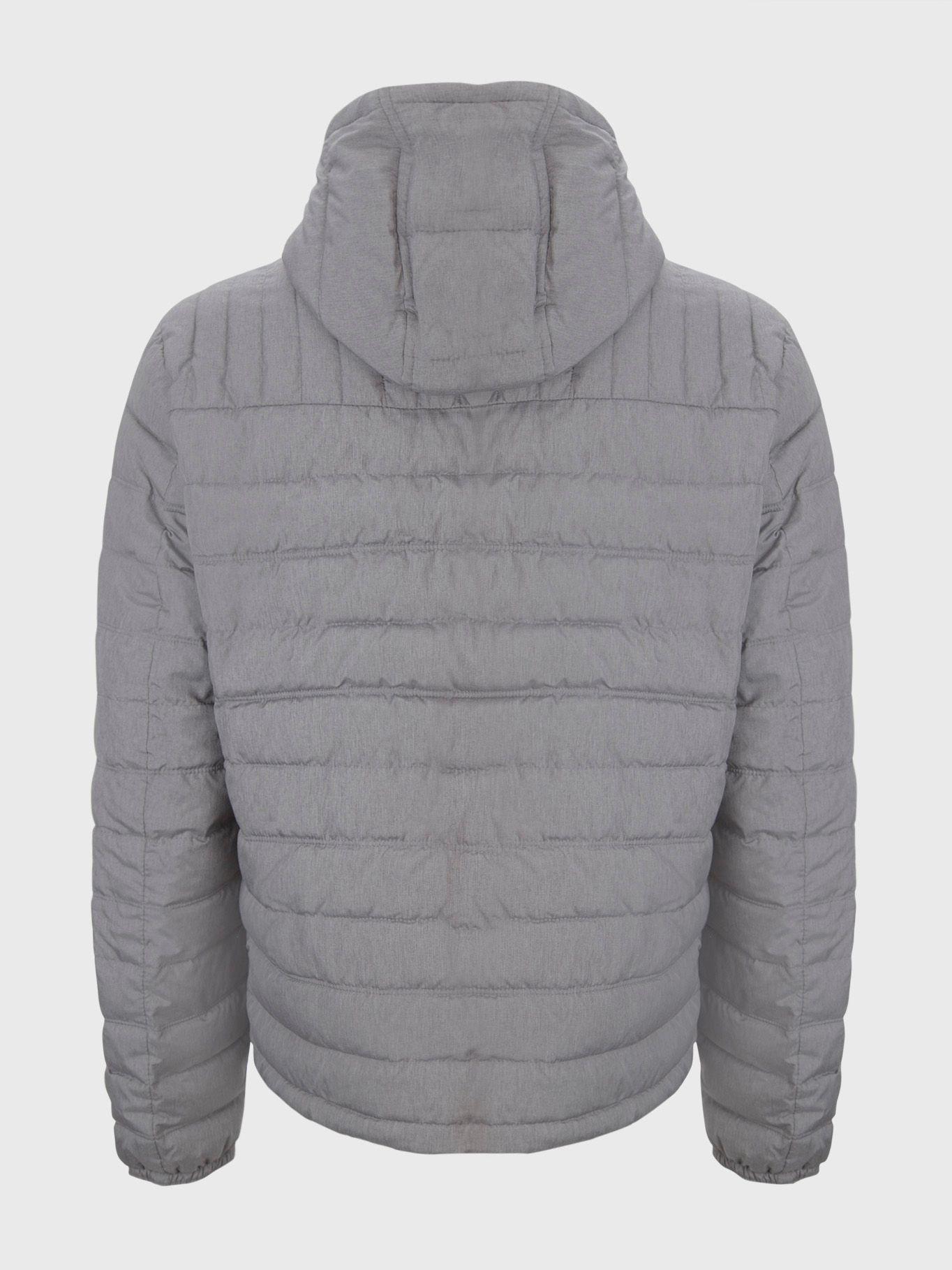 Parka Weight Quilted Colorblock Gris Tommy Hilfiger-1