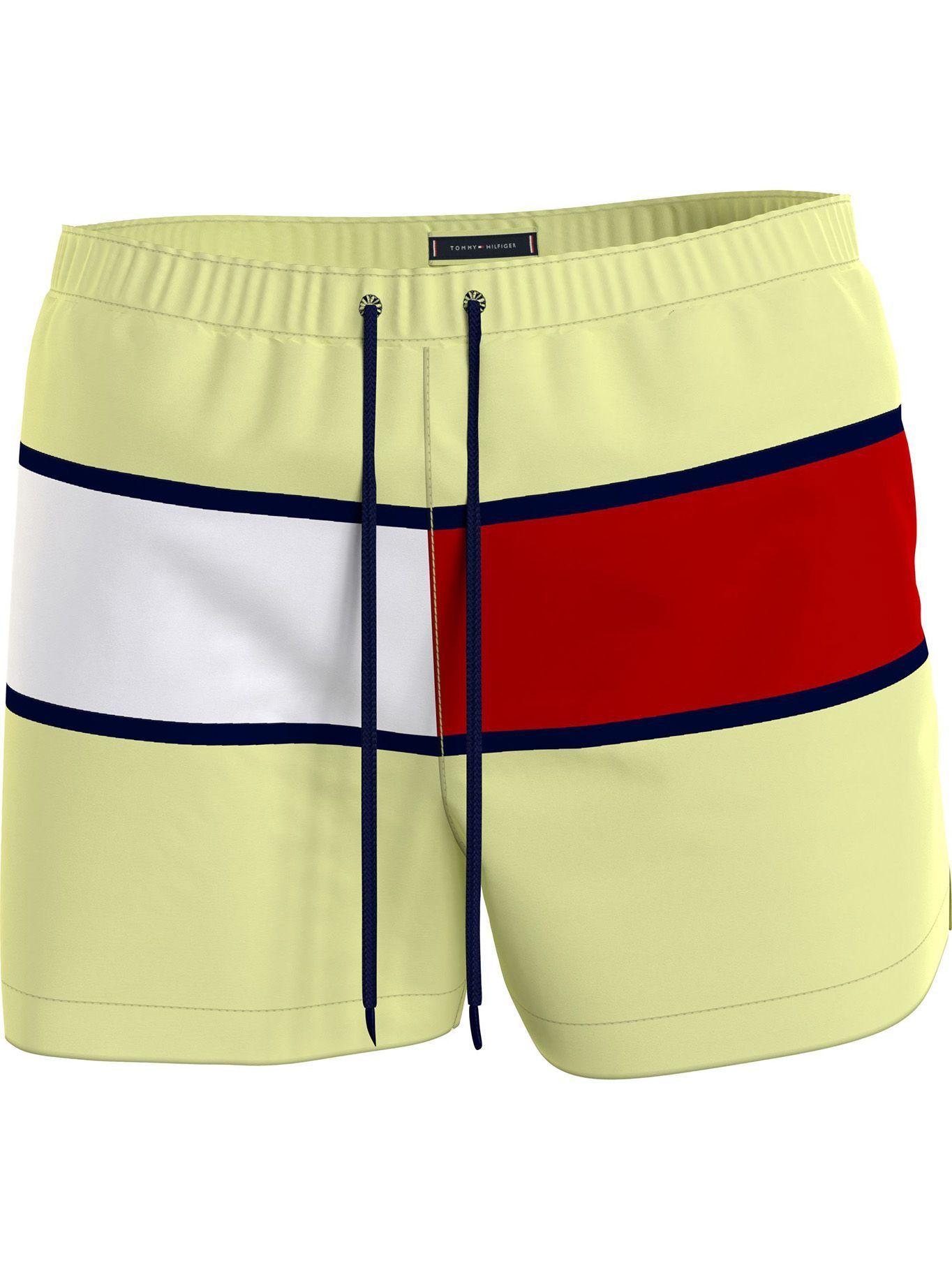 Traje De Baño Flag Amarillo Tommy Hilfiger JN2-0