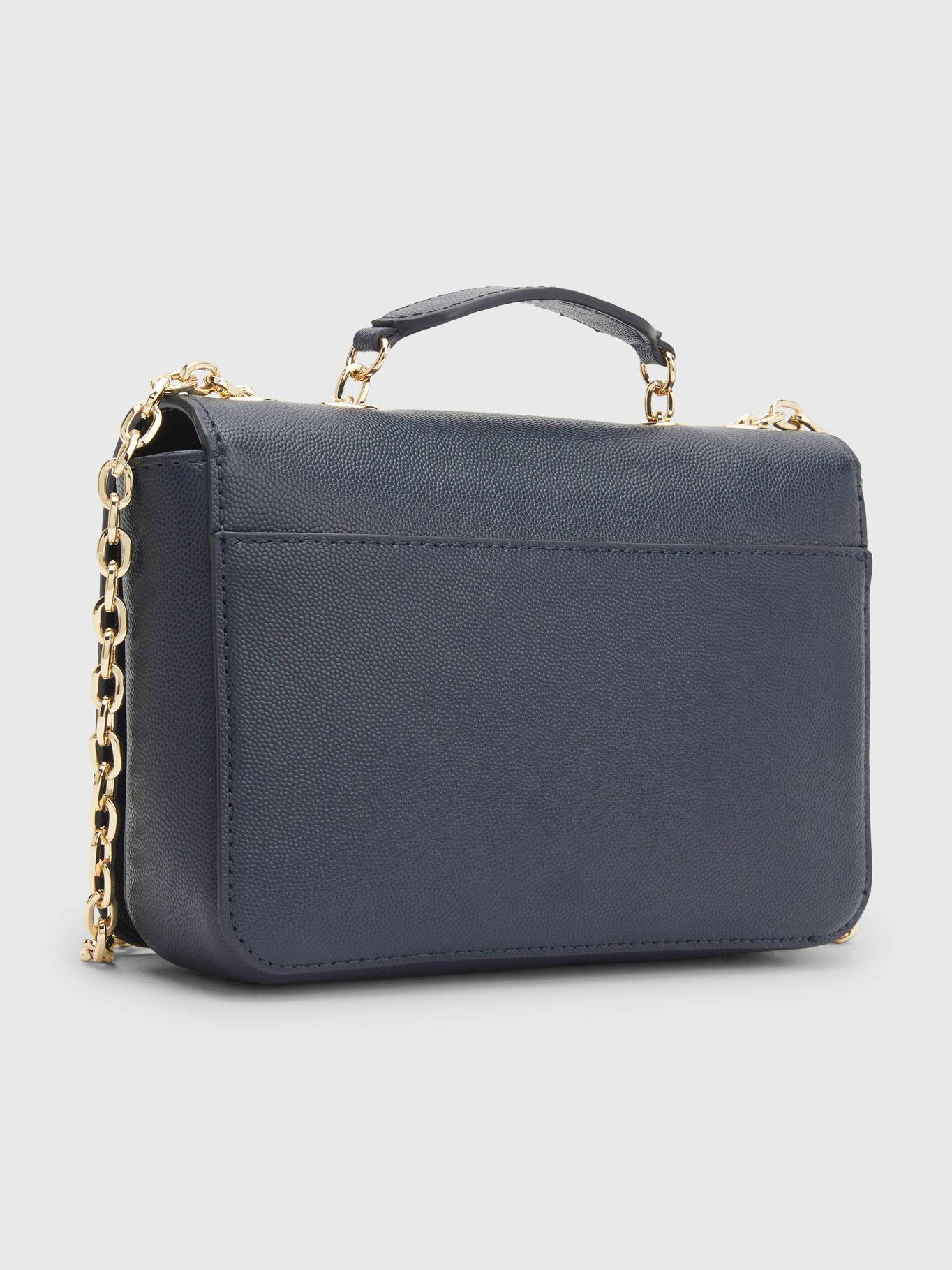 Cartera Timeless Chain Monogram Azul Tommy Hilfiger-1