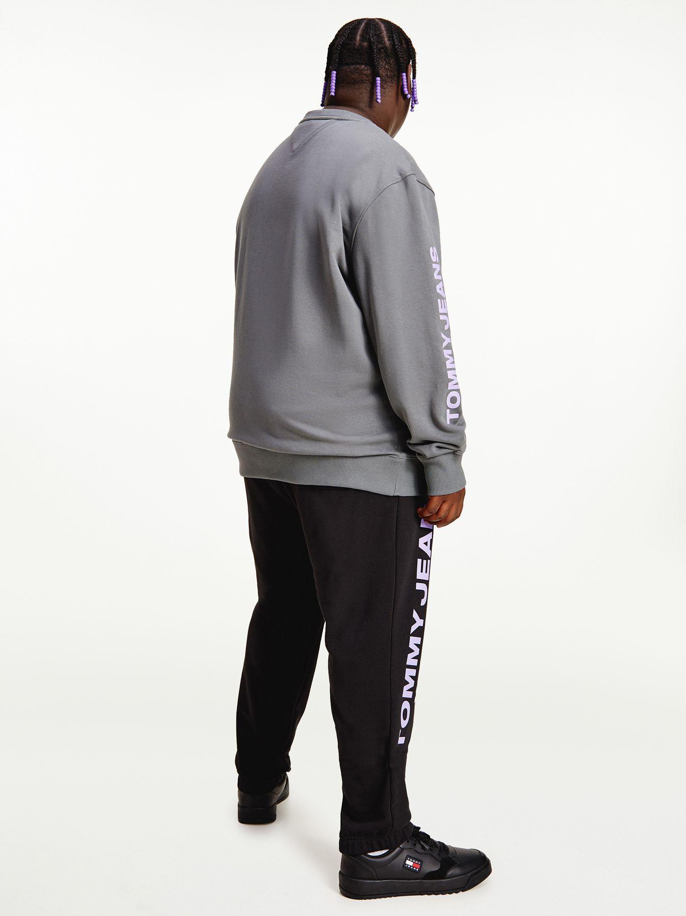 Polerón Plus Size Unity Gris Tommy Jeans MY2-1