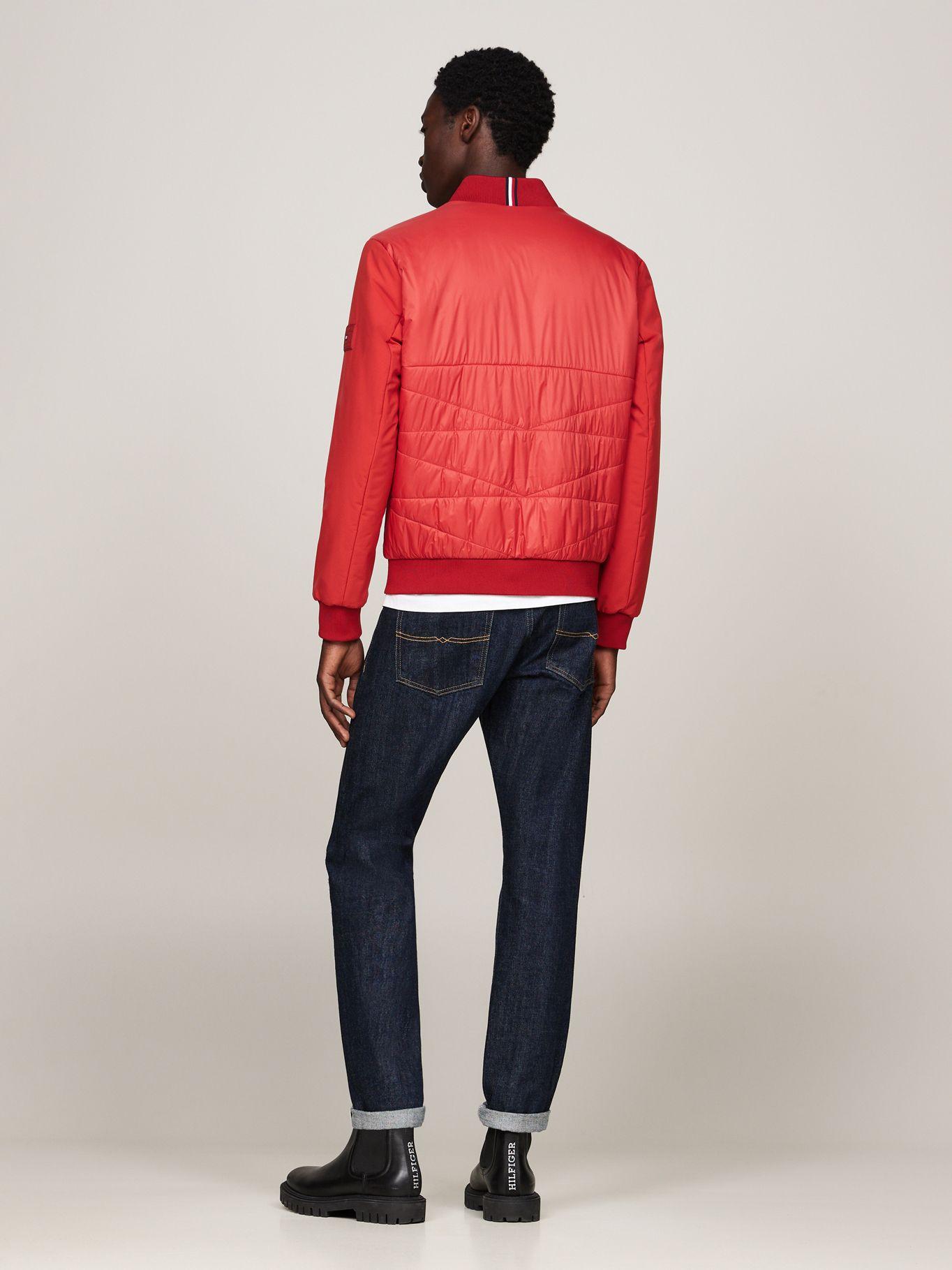 Parka Bomber Repelente Al Agua Rojo Tommy Hilfiger-2
