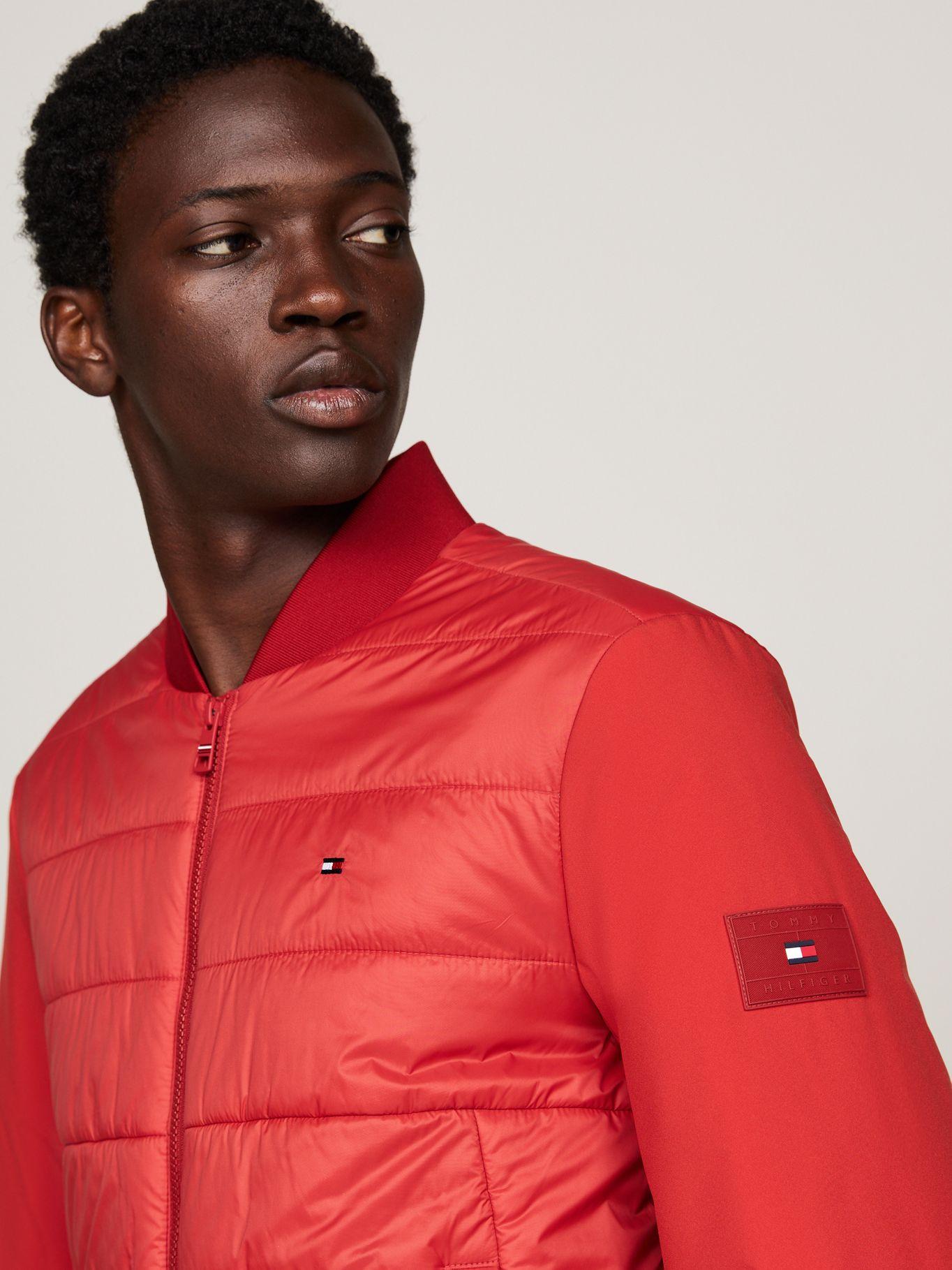 Parka Bomber Repelente Al Agua Rojo Tommy Hilfiger-3