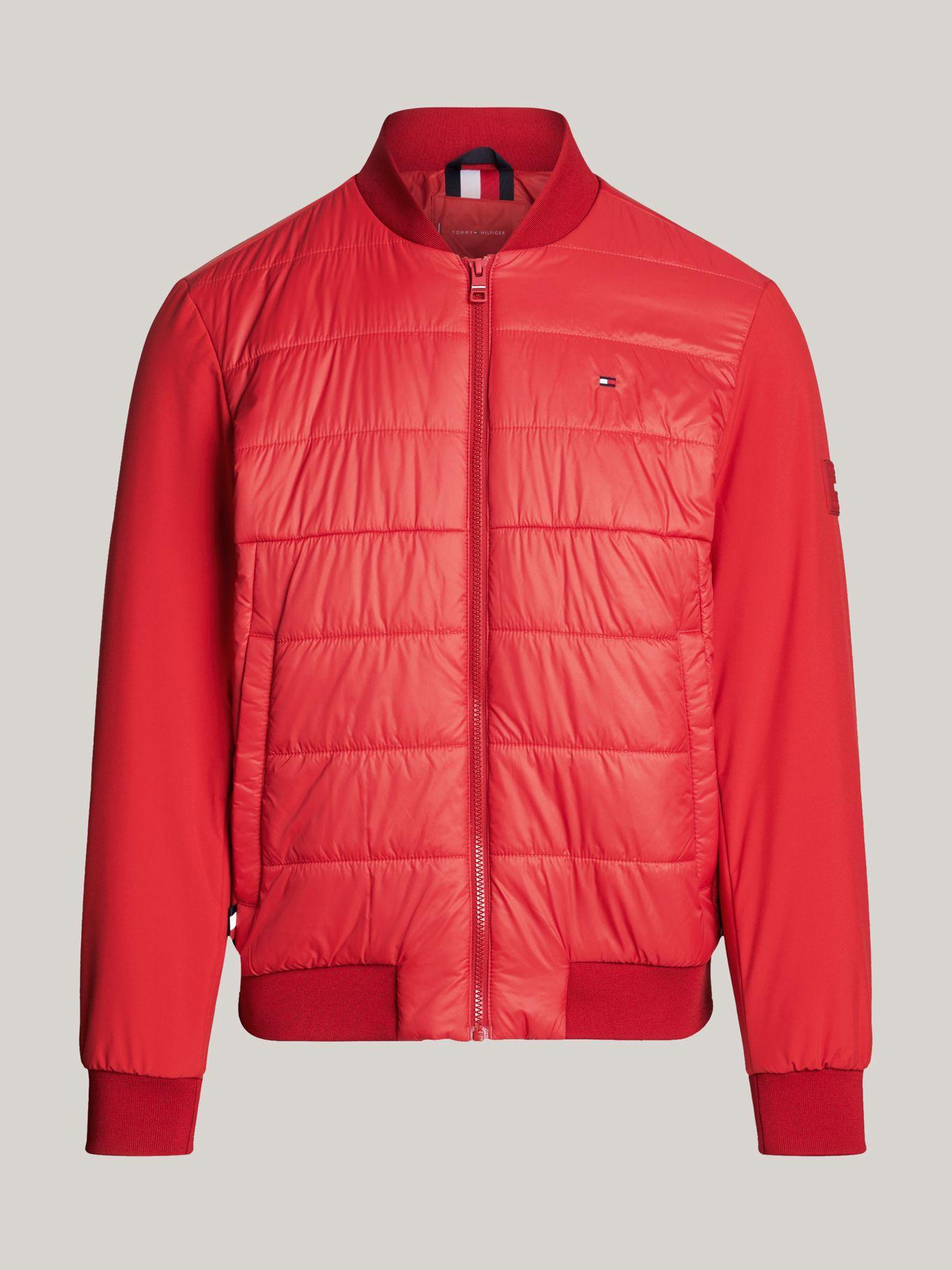 Parka Bomber Repelente Al Agua Rojo Tommy Hilfiger-4