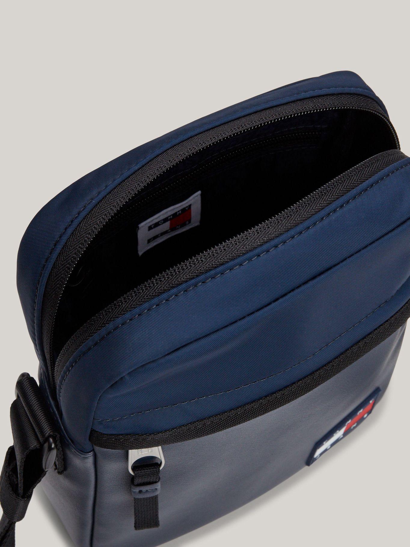 Bolso Reporter Logo Con Parche Azul Tommy Hilfiger-3