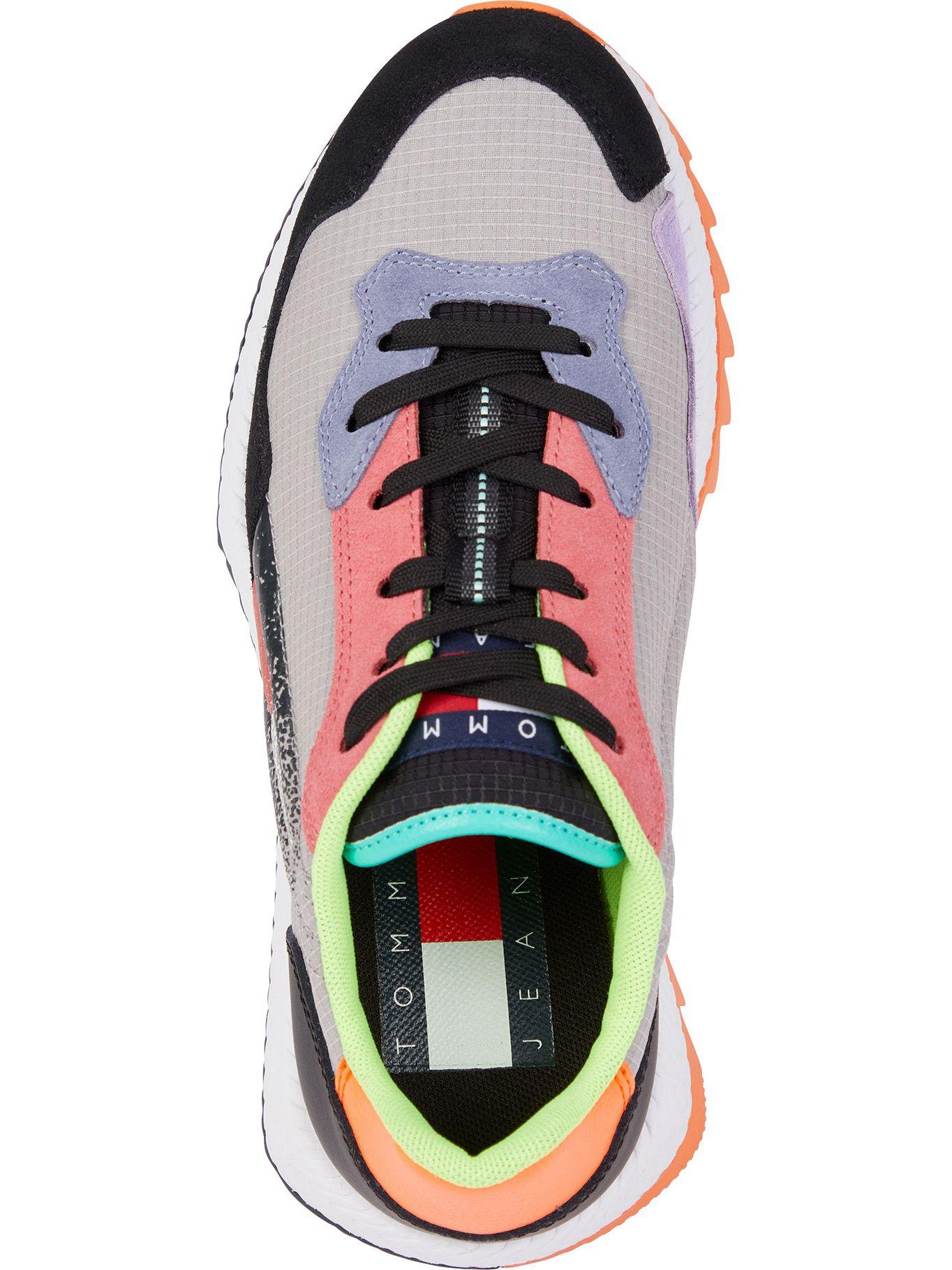 Zapatillas Tejido Ripstop Gris Tommy Jeans E2-3