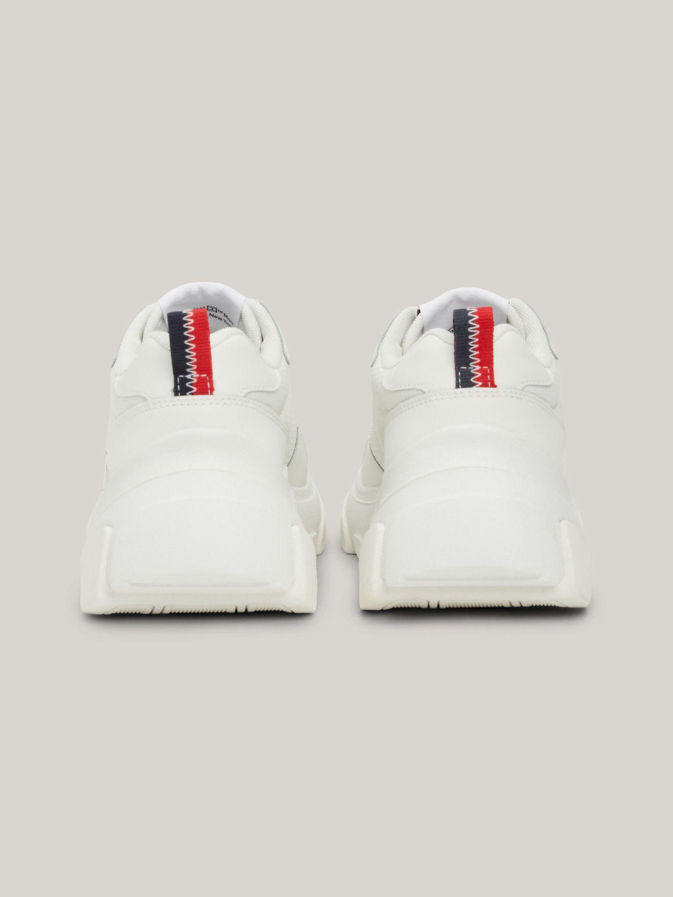 Zapatillas De Cuero De Estilo Running Blanco Tommy Jeans-1