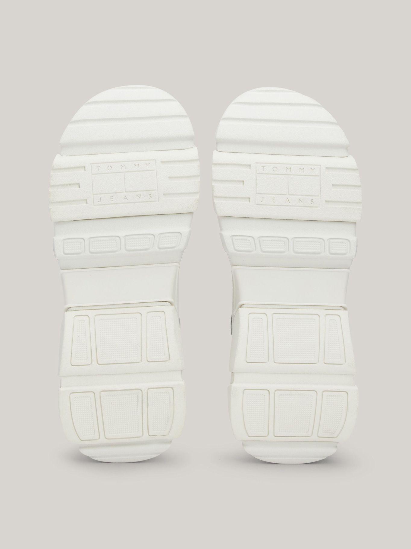 Zapatillas De Cuero De Estilo Running Blanco Tommy Jeans-3
